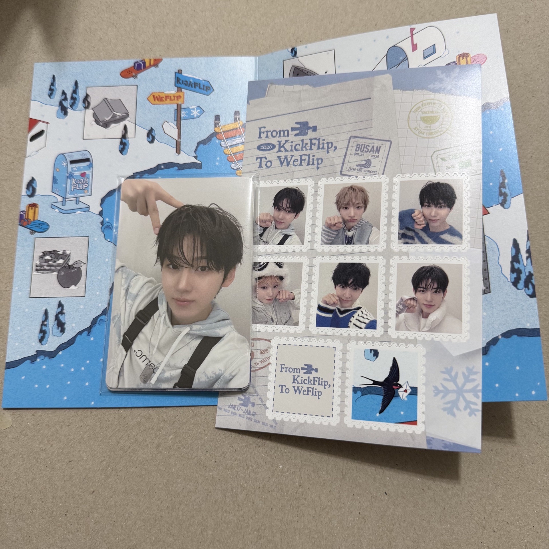 kickflip 1st FC 首爾 入場卡 DAY1