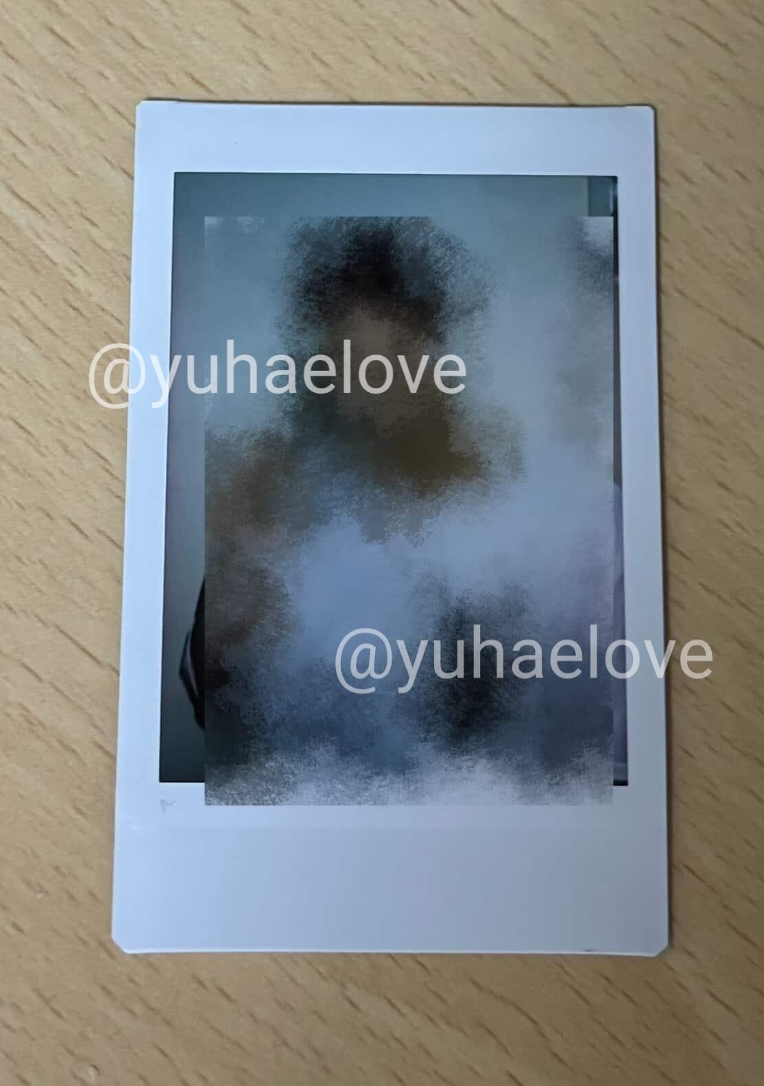 ATEEZ 傘 未公開親簽拍立得