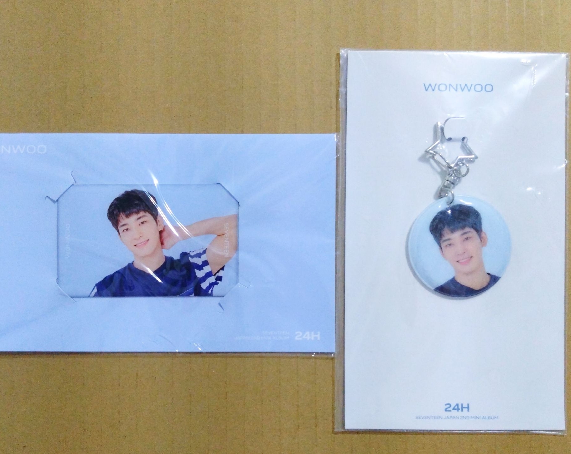 SVT | 24H 周邊 星星吊飾 隨身鏡圓