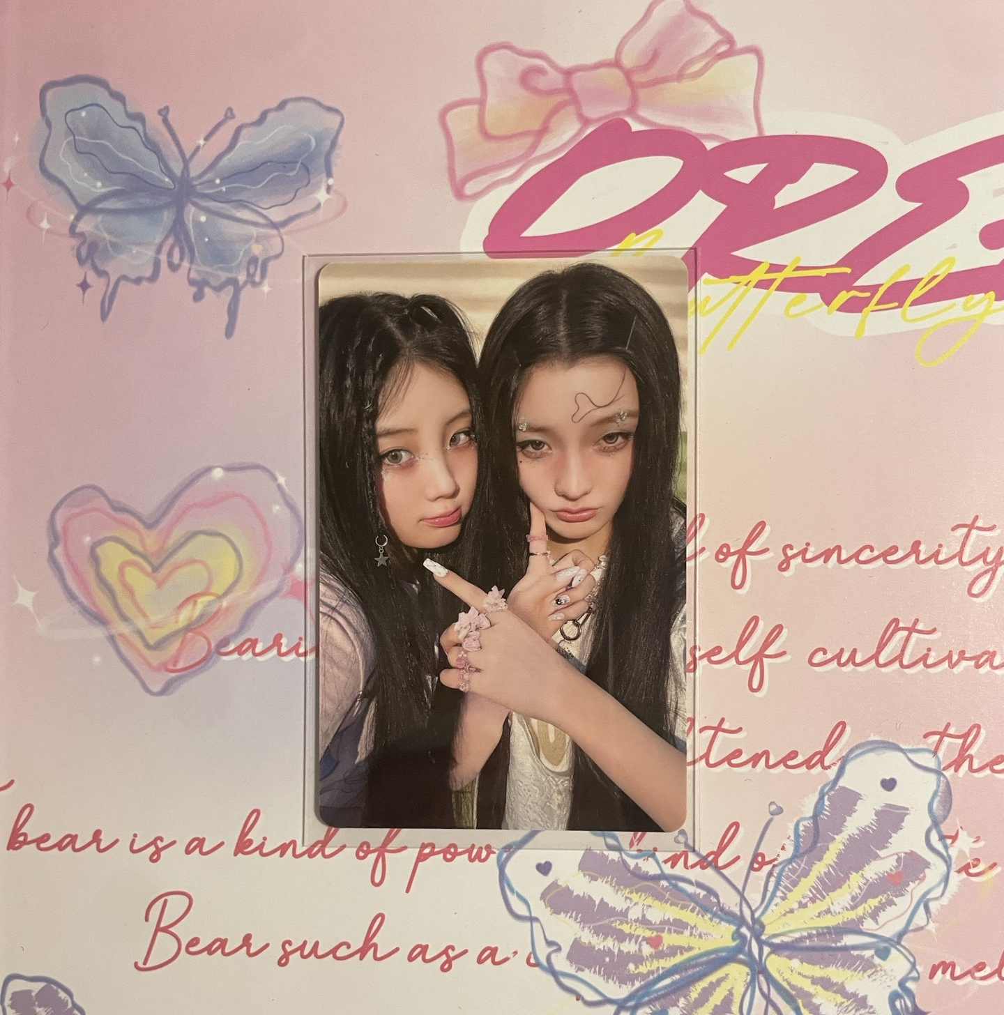 時よ止まれ 專輯卡 雙人卡