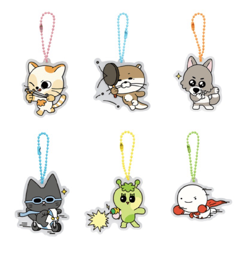 BBNEXDO壓克力吊飾 泰風