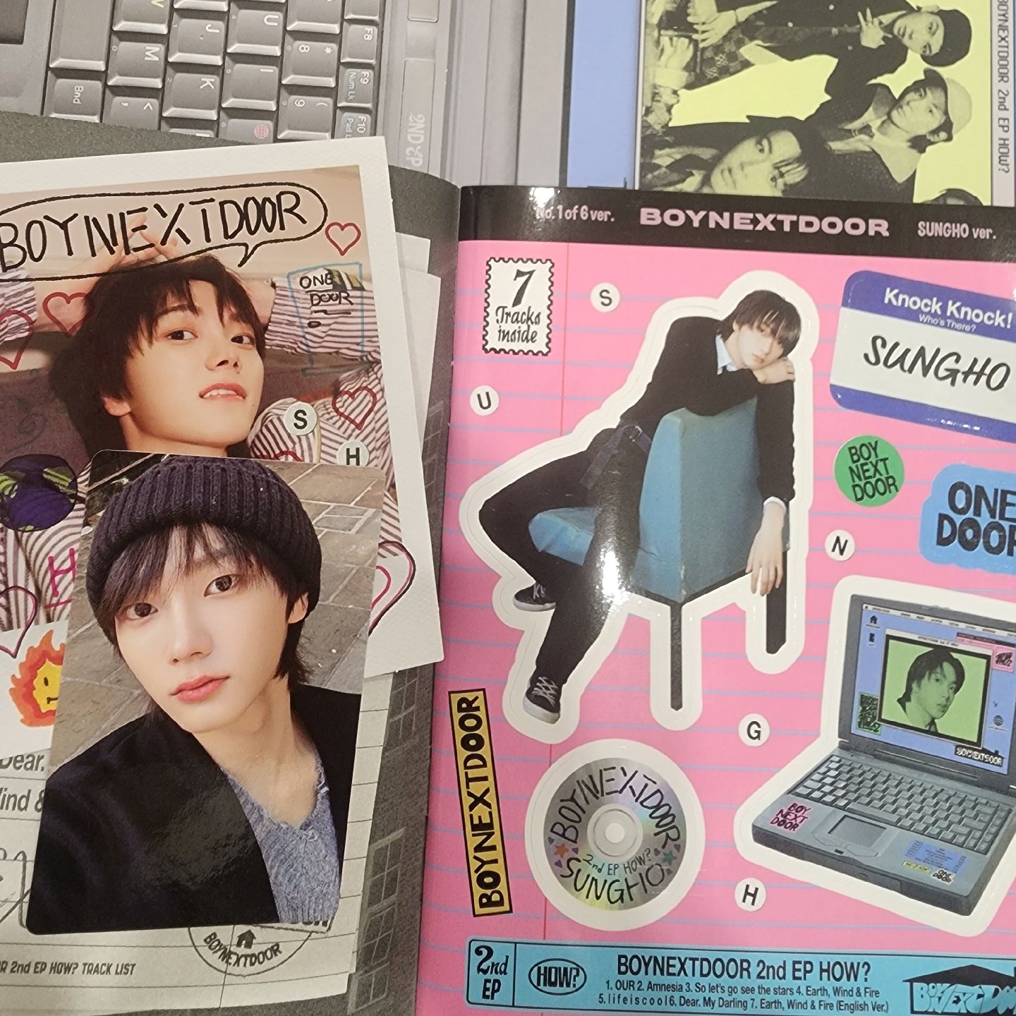 ⭕how 單封 全專 拍立得 小卡 貼紙書 明宰鉉 雲鶴 成淏 Riwoo