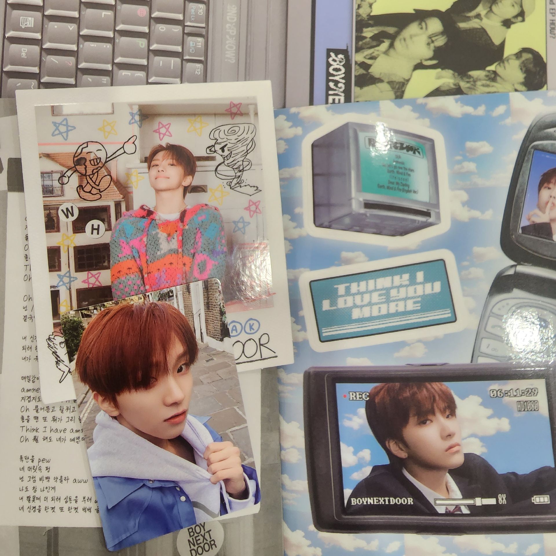 ⭕how 單封 全專 拍立得 小卡 貼紙書 明宰鉉 雲鶴 成淏 Riwoo