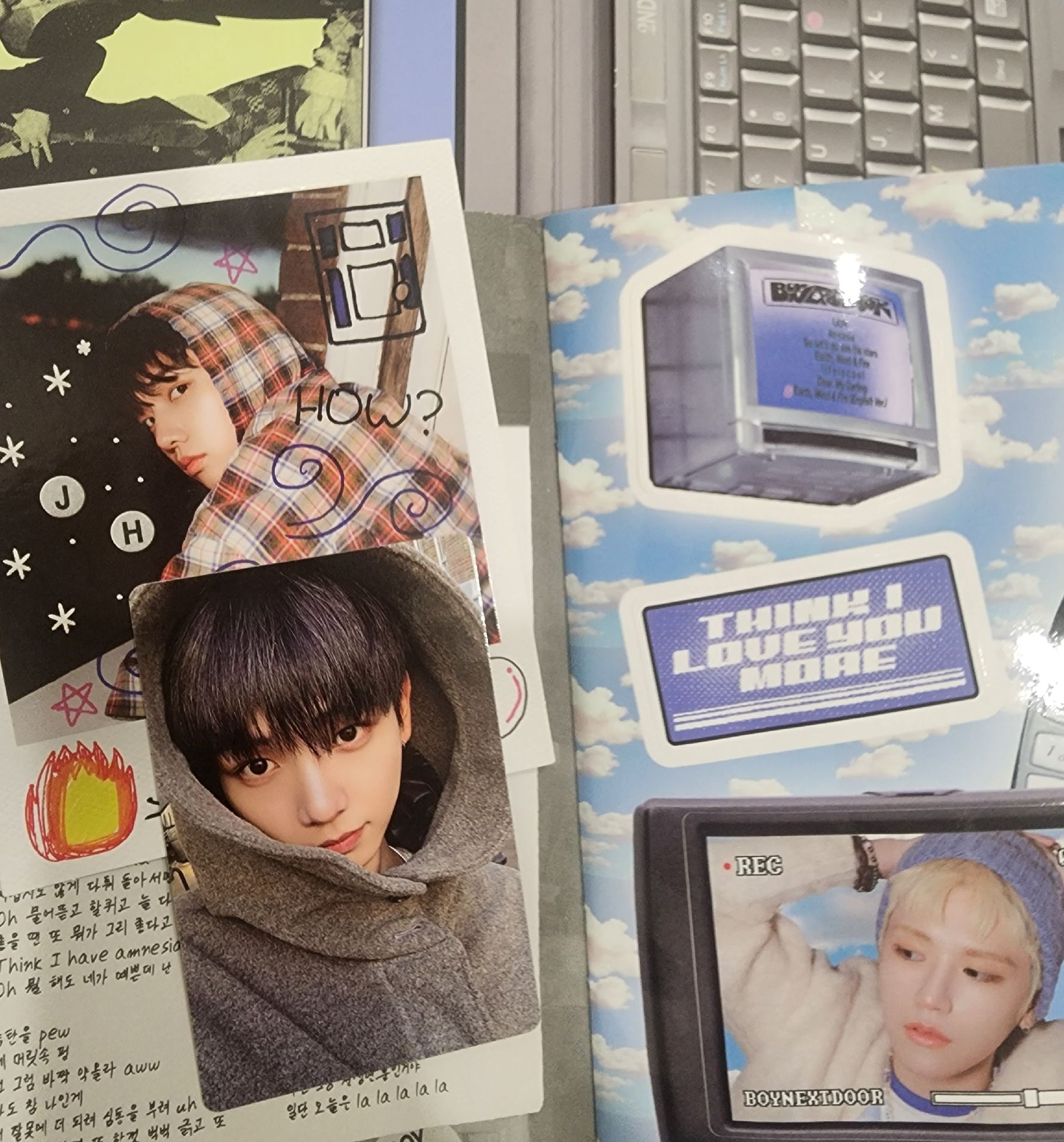 ⭕how 單封 全專 拍立得 小卡 貼紙書 明宰鉉 雲鶴 成淏 Riwoo