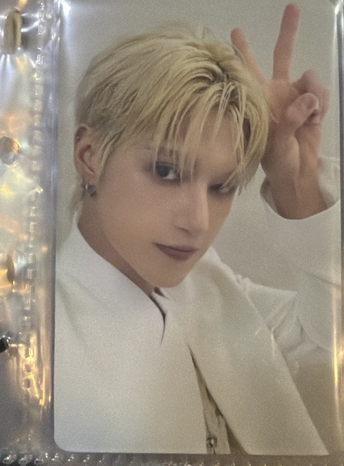 Ashes to Light ATEEZ JP FC 特典卡 