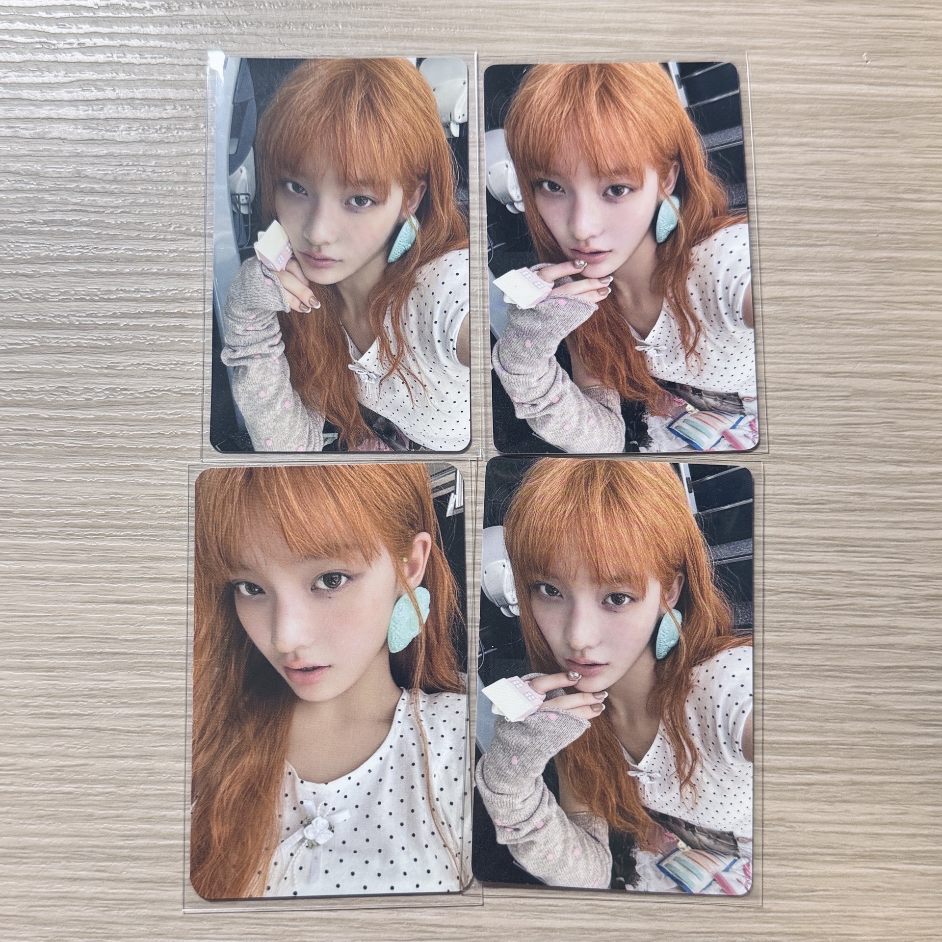 Iroha 不再可愛 橘髮小盤四宮格