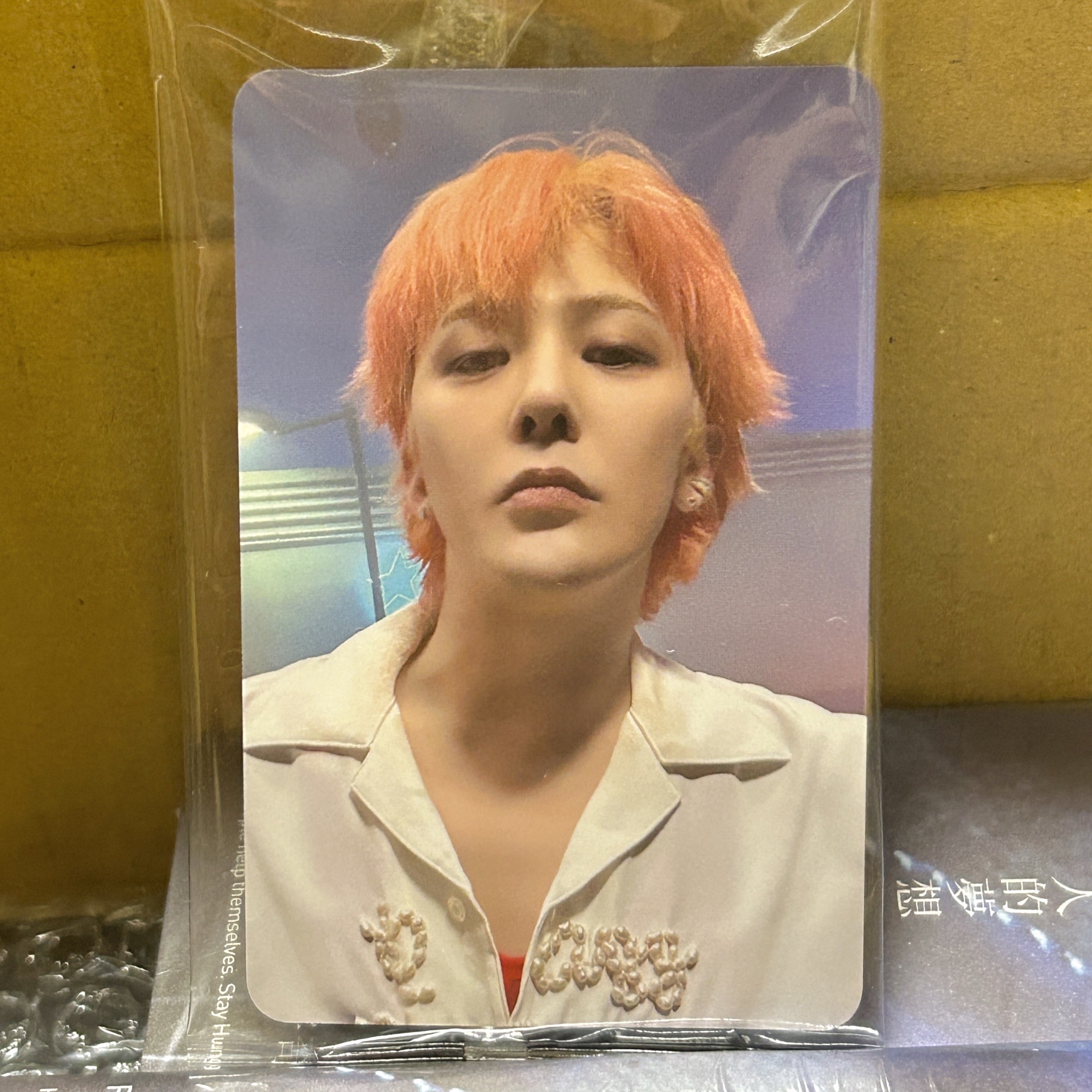 G-Dragon k4特典卡