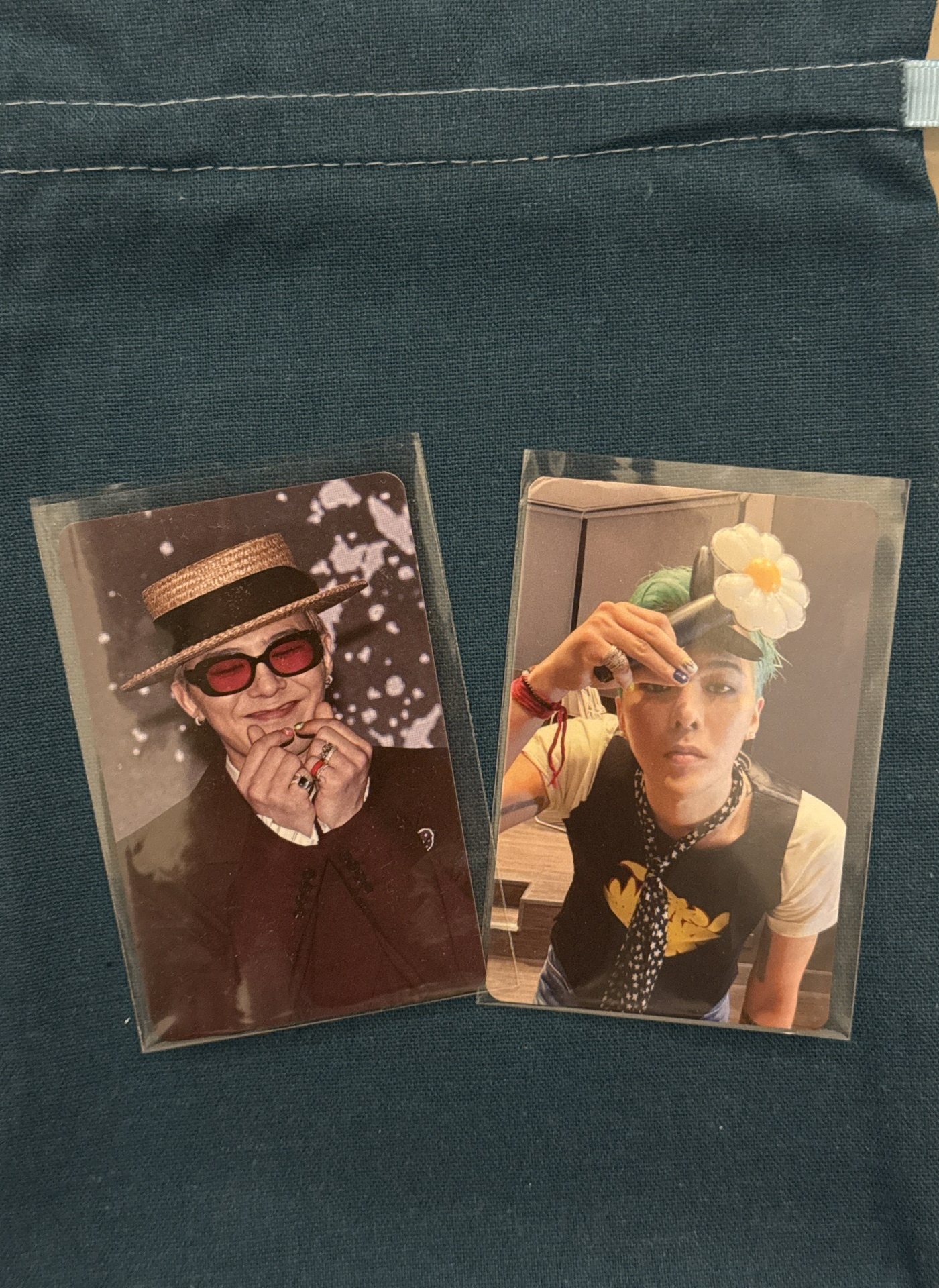 GD 官方手燈卡+big issue 雜誌卡