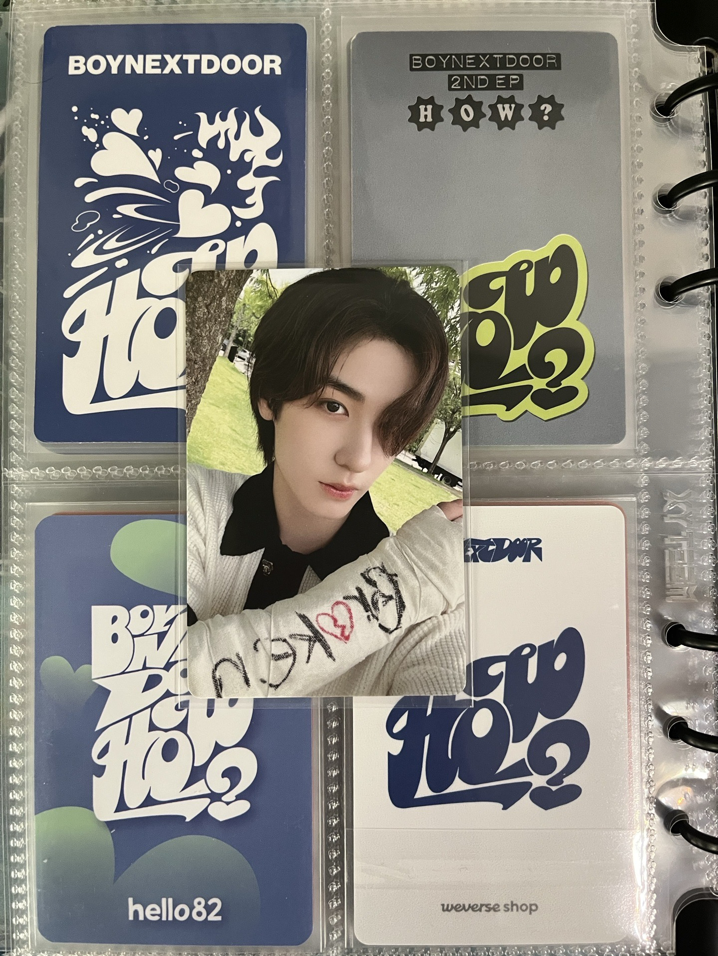 李涵 Why yzy1.0特典卡