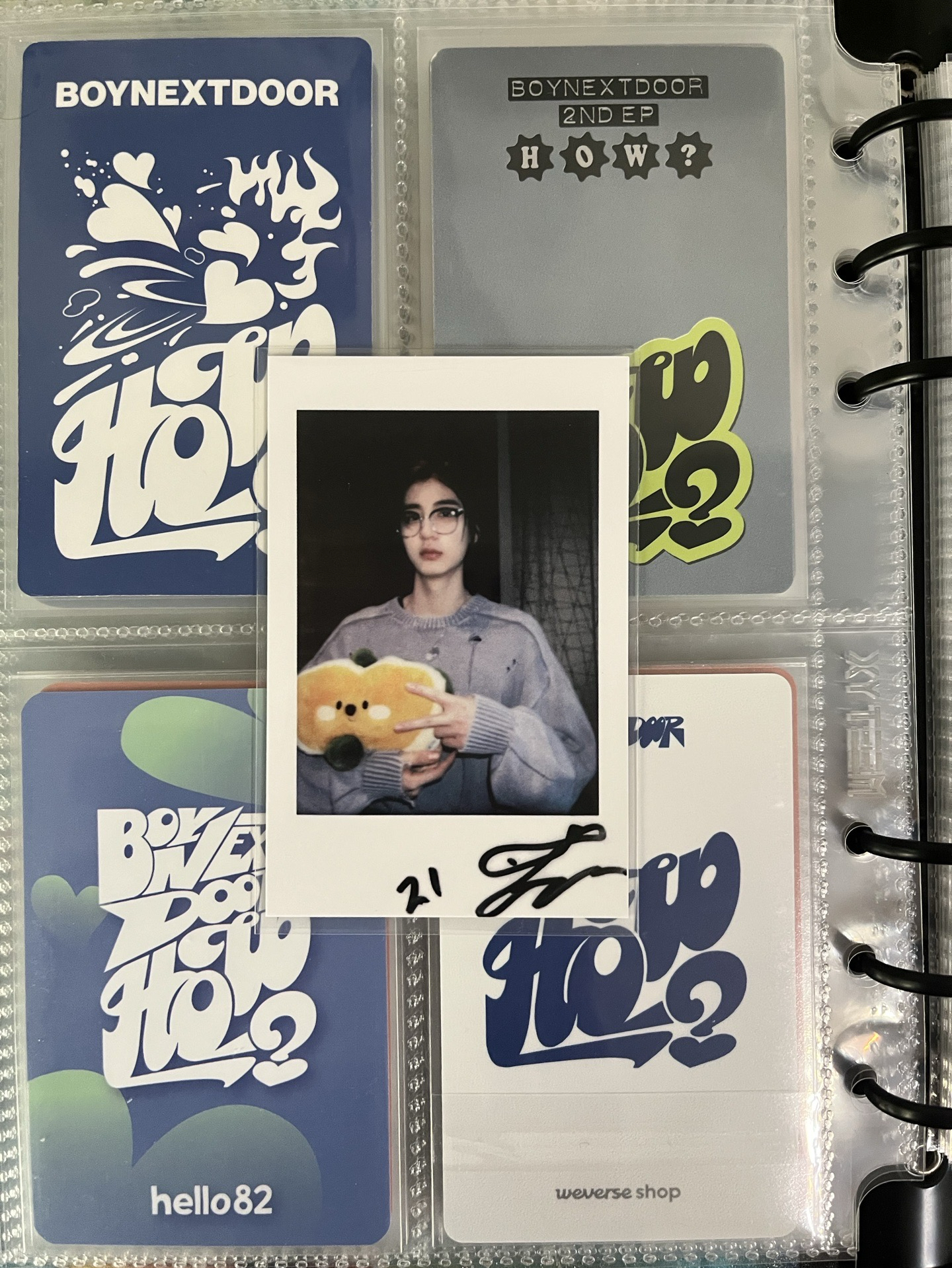 李涵 How yzy青島簽售拍立得