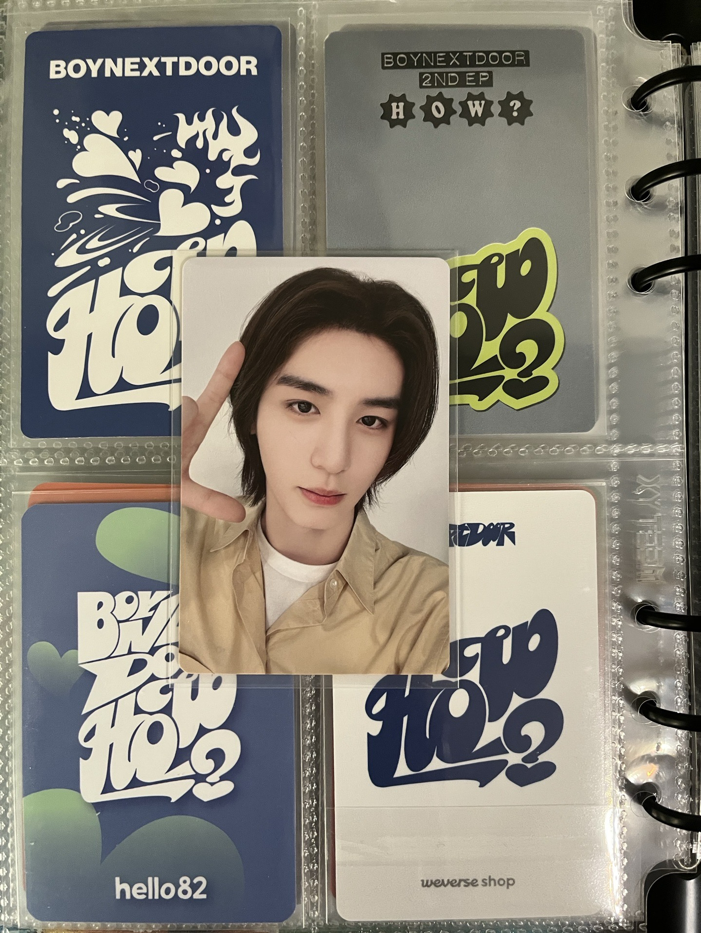 李涵 How yzy北京簽售滿勤卡