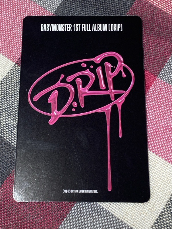 DRIP 專輯卡 ZIP LOCK版專卡 Chiquita