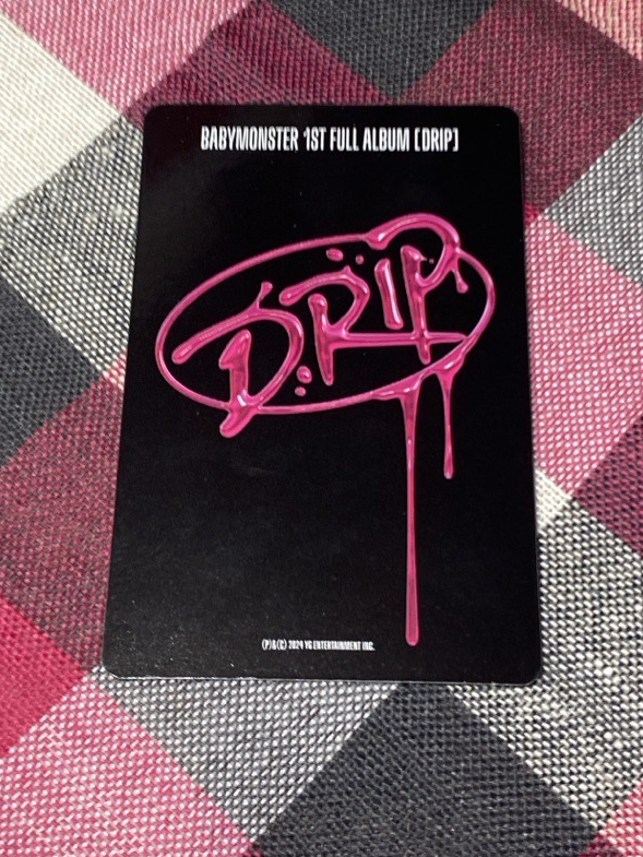 DRIP 專輯卡 ZIP LOCK版專卡 Rami