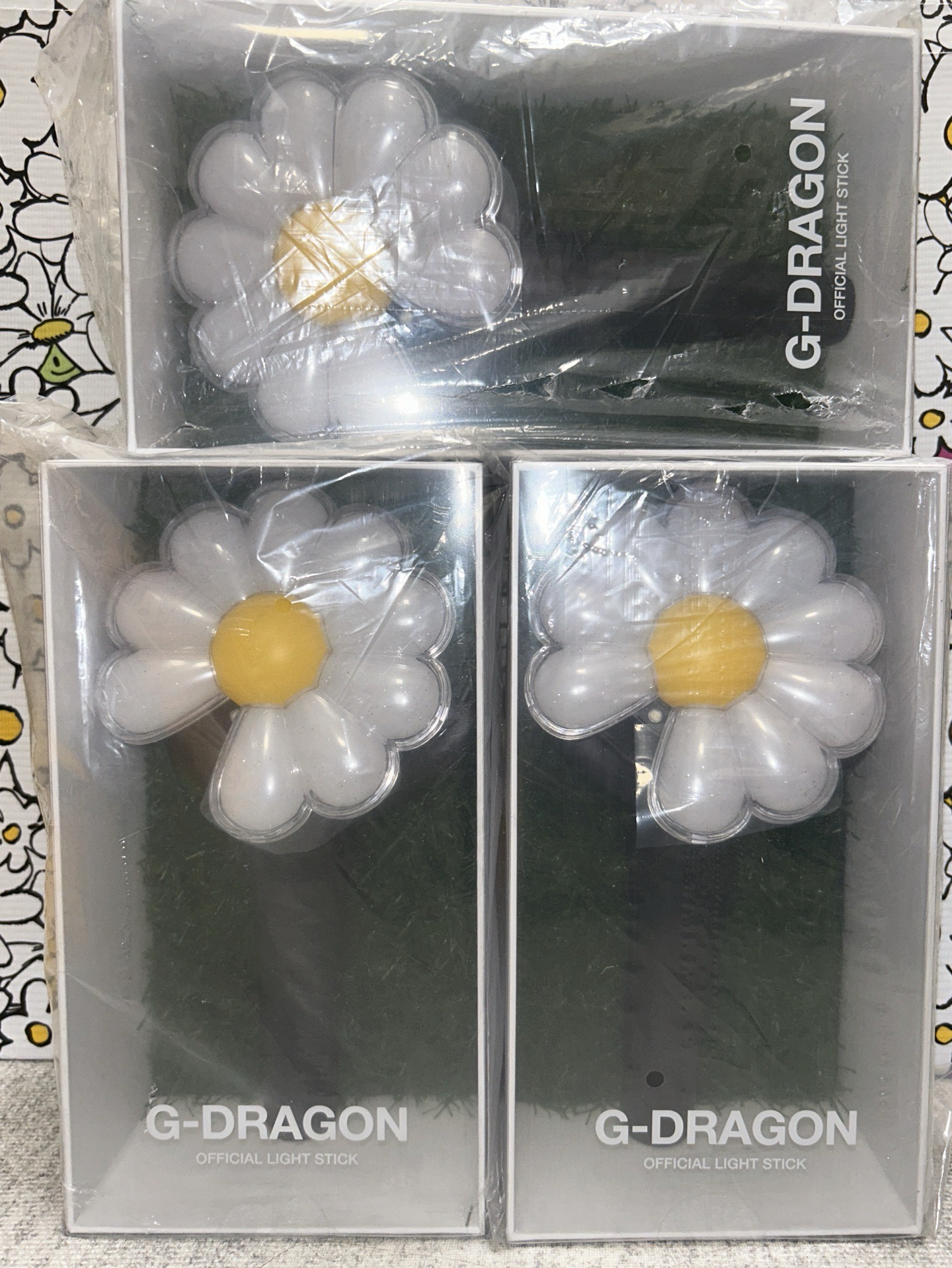 G-Dragon 官方手燈 雛菊燈