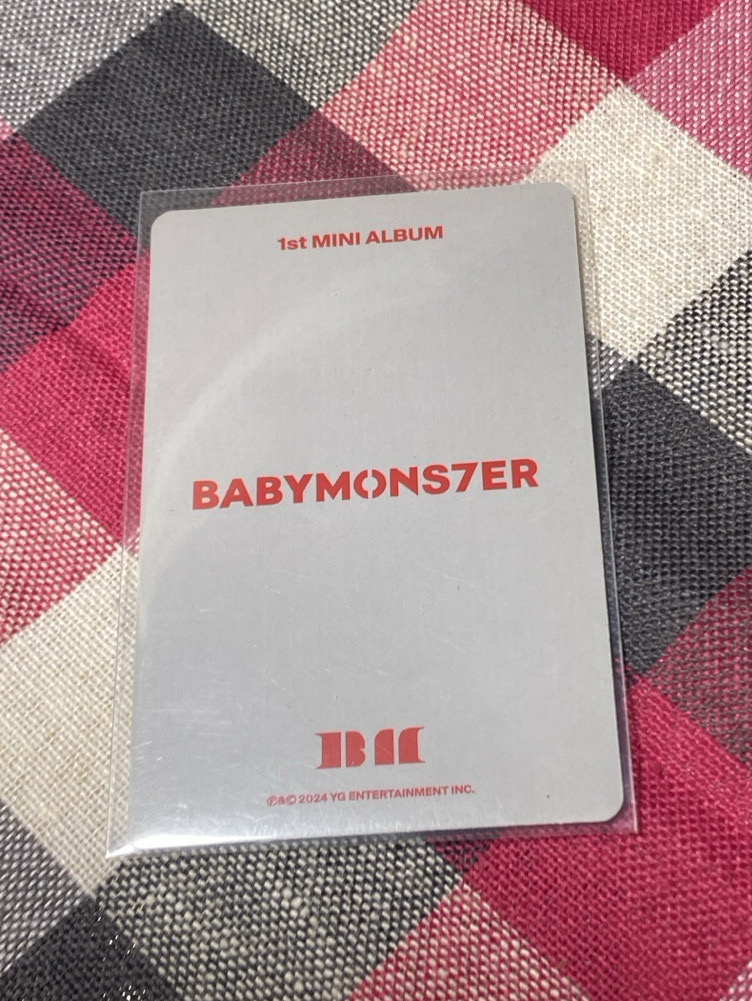 BABYMONS7ER 專輯卡 