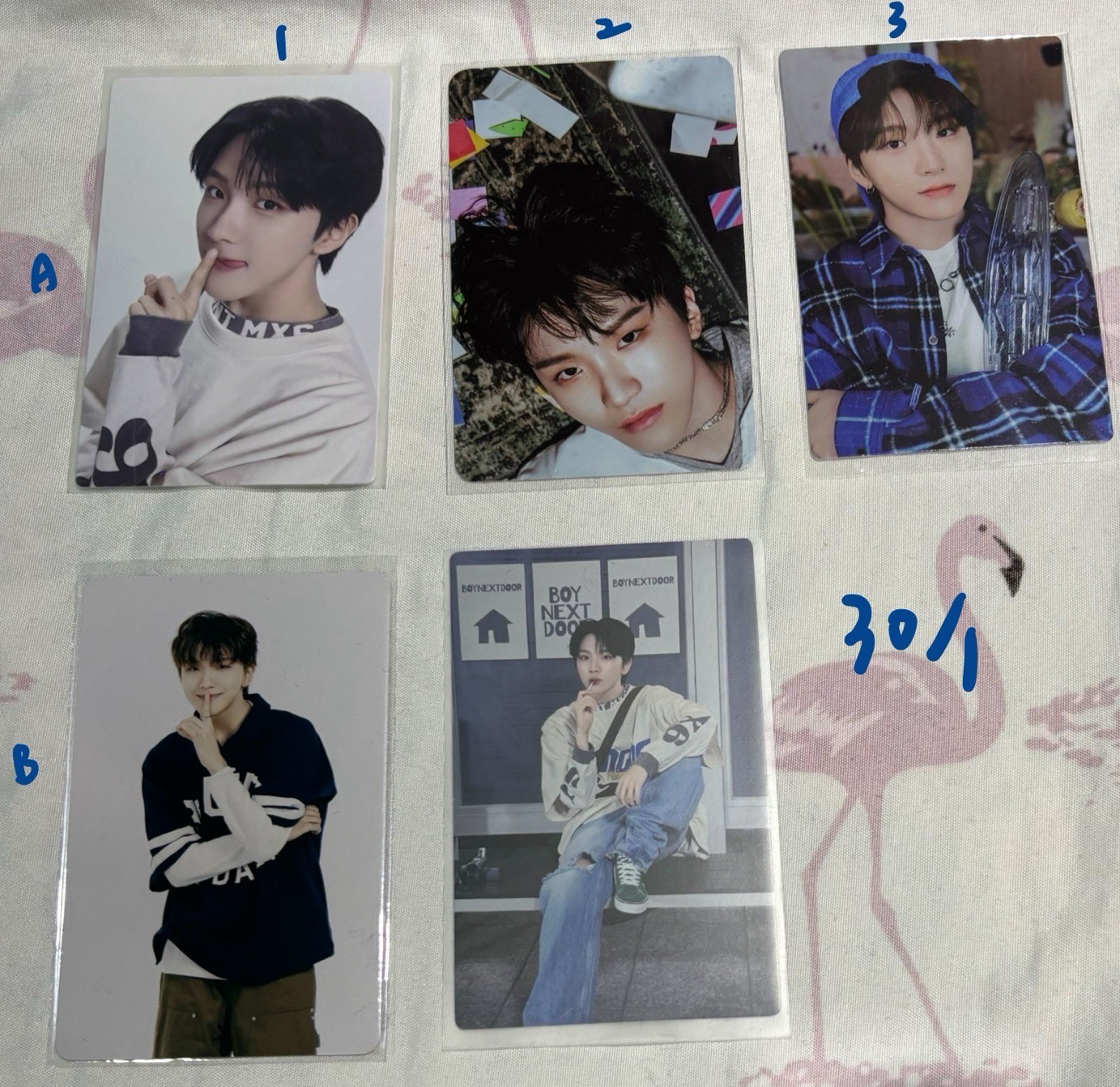 Boynextdoor 退卡坑降價售 雲鶴30元區