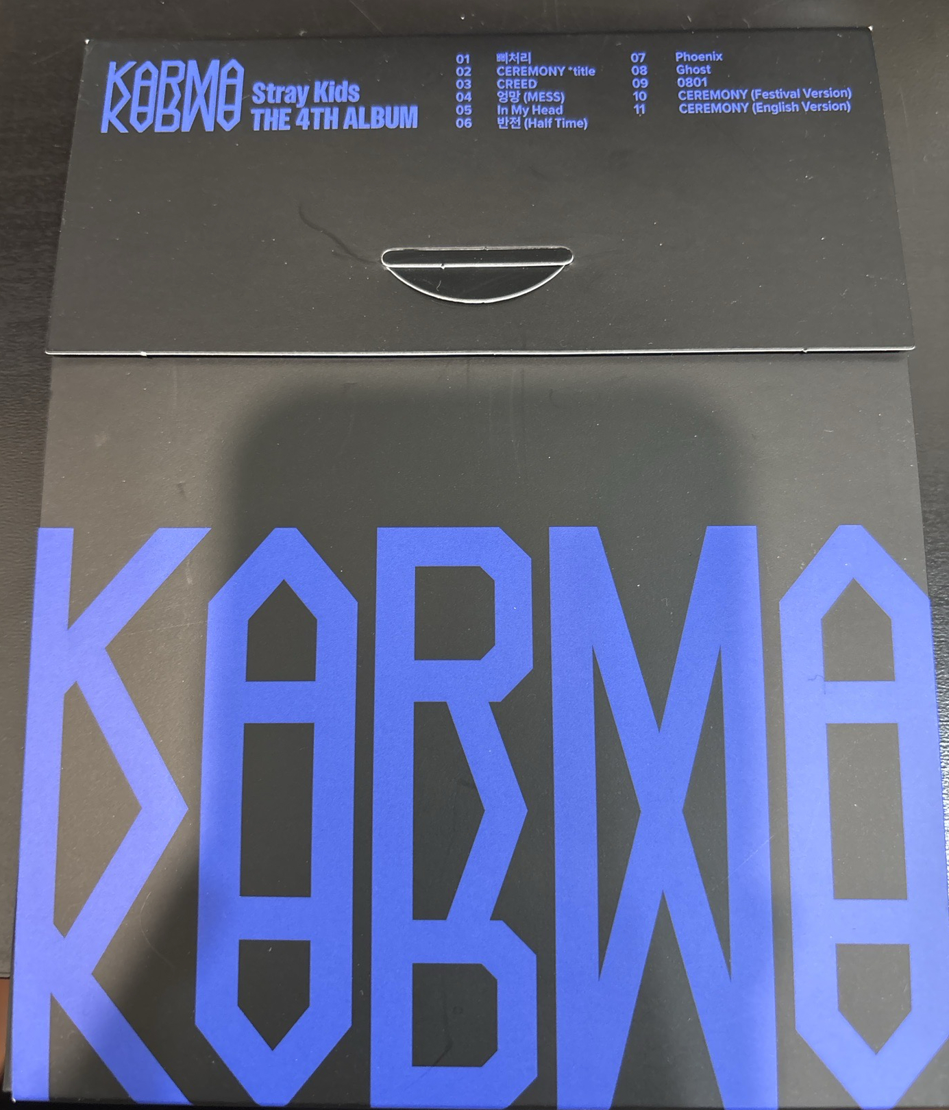 SKZ karma 信封版空專