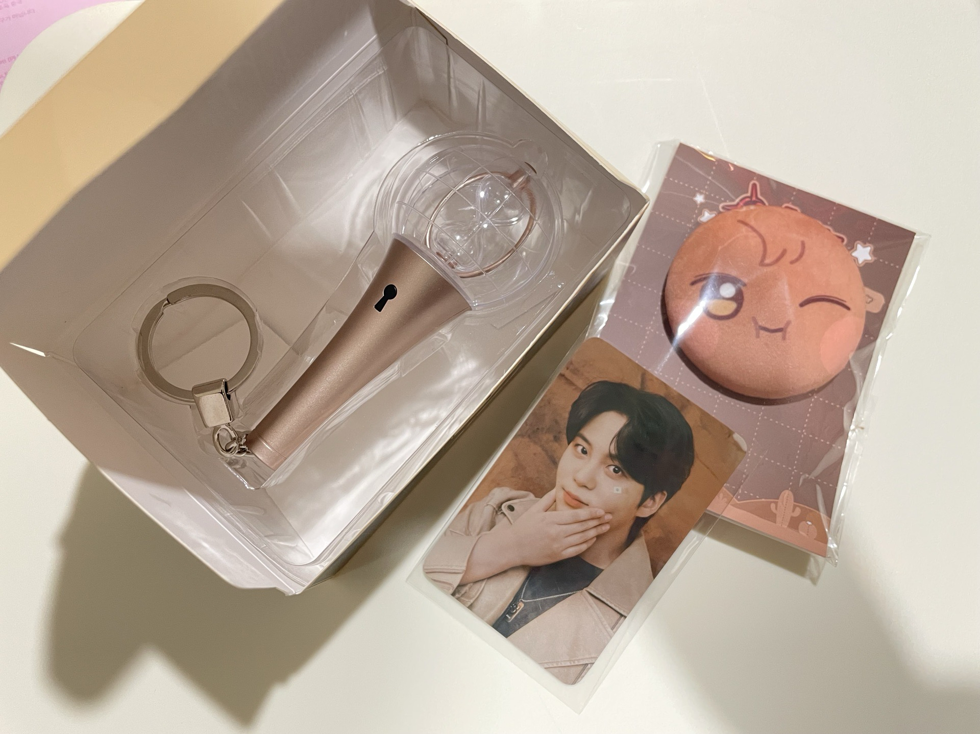 ANITEEZ IN TREASURE 日本限定軟徽章+小手燈