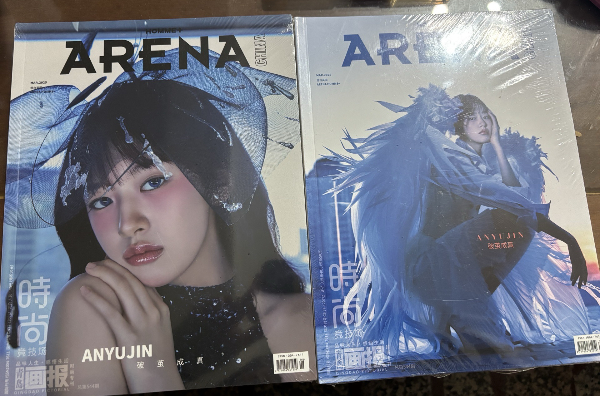 ARENA 雜誌 A版C版雜誌未拆 安俞真