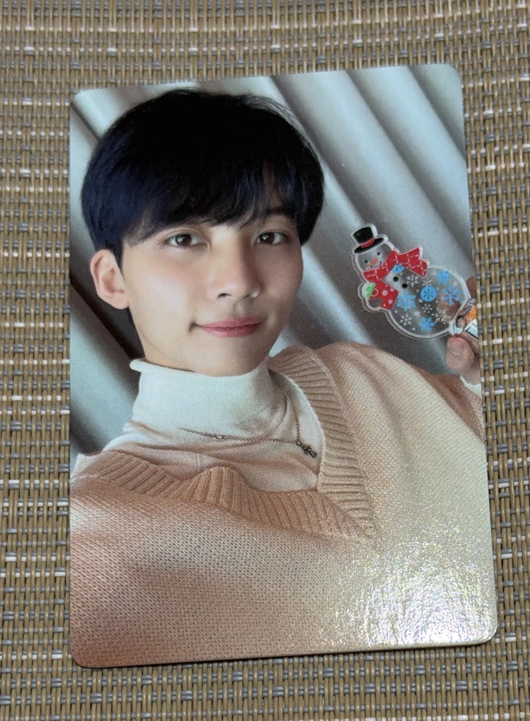 淨漢 MINI9 yzy F 簽售卡 聖誕中文卡背