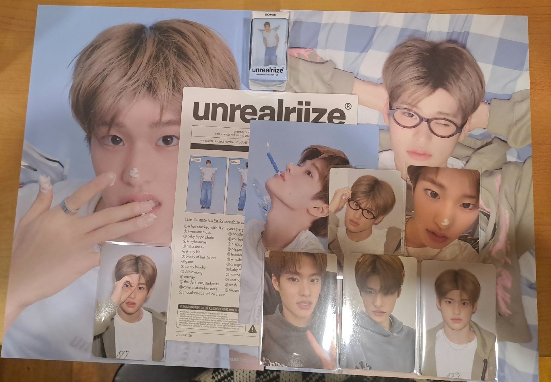 RIIZE 2026年曆 熙set(含WM特典)