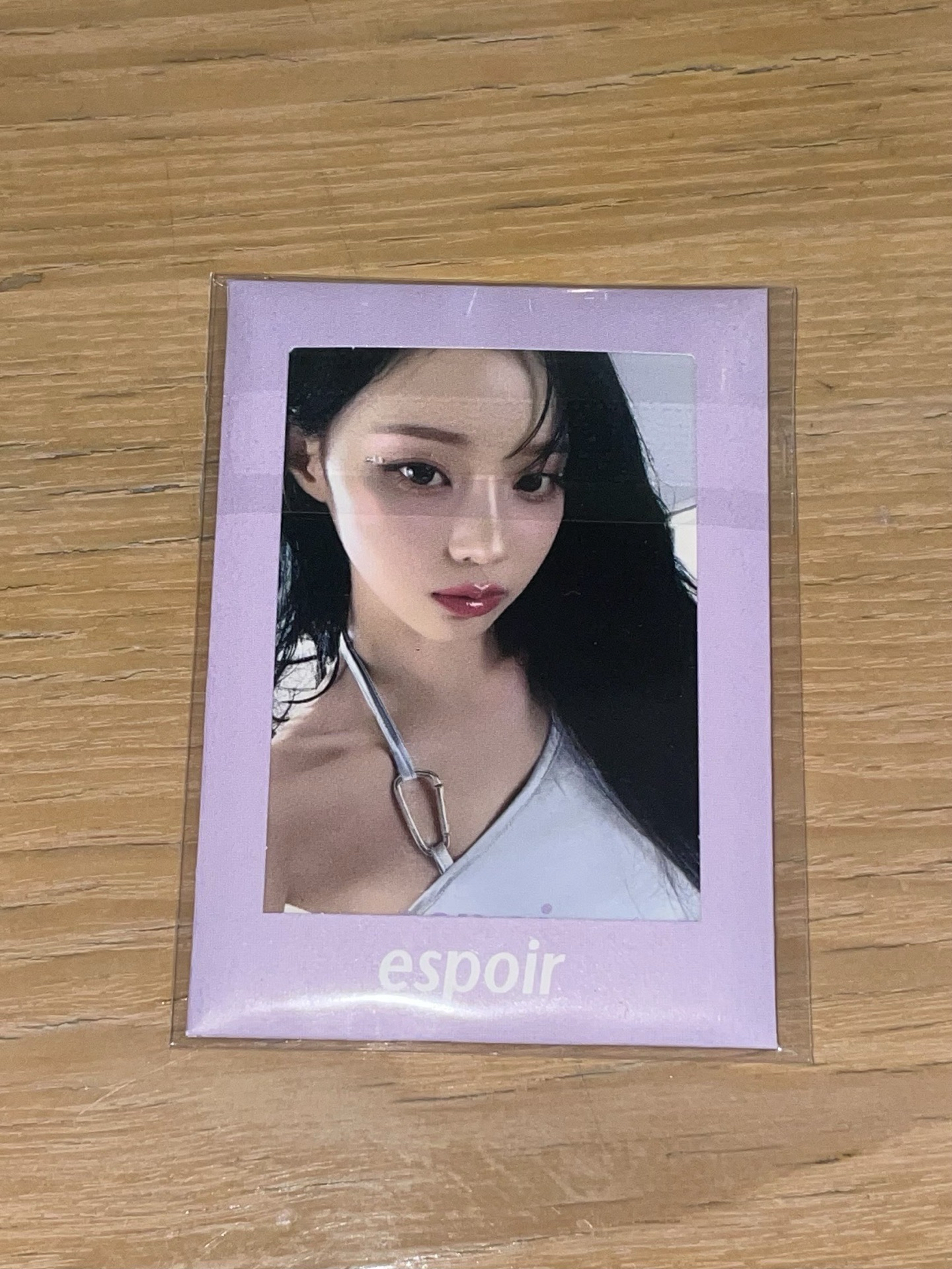 冬 espoir代言卡 未拆一套