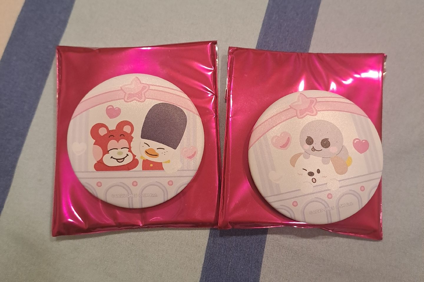 RIIZE Park Cafe 醬熙/恩安雙人徽章