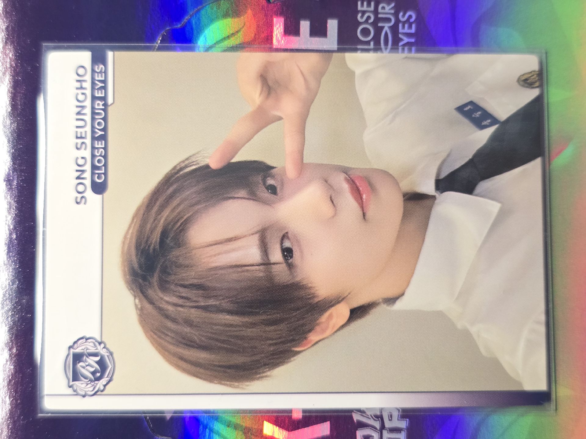 CLOSE YOUR EYES TELECA SONG SEUNGHO