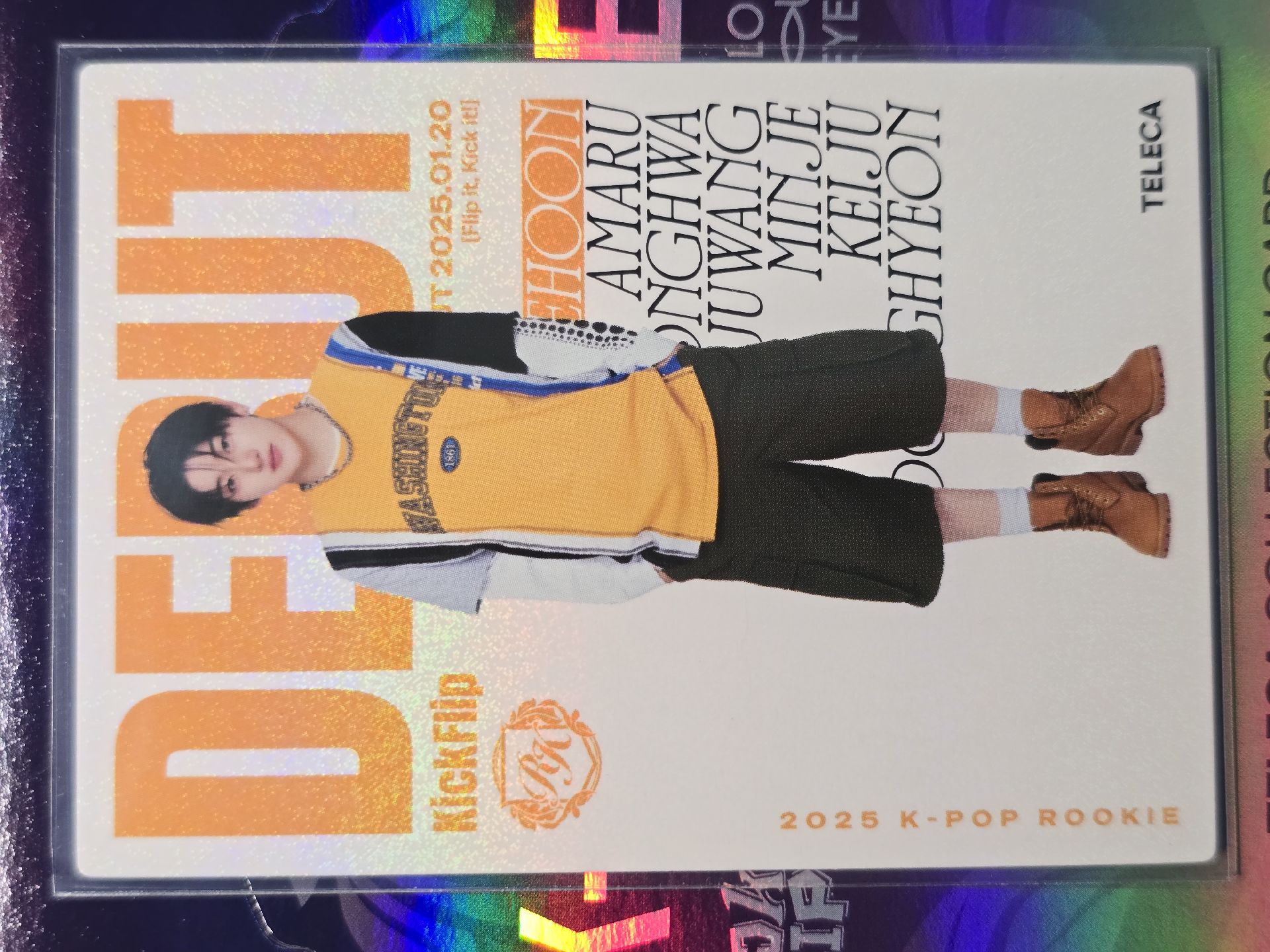 KickFlip TELECA KYEHOON 閃亮卡