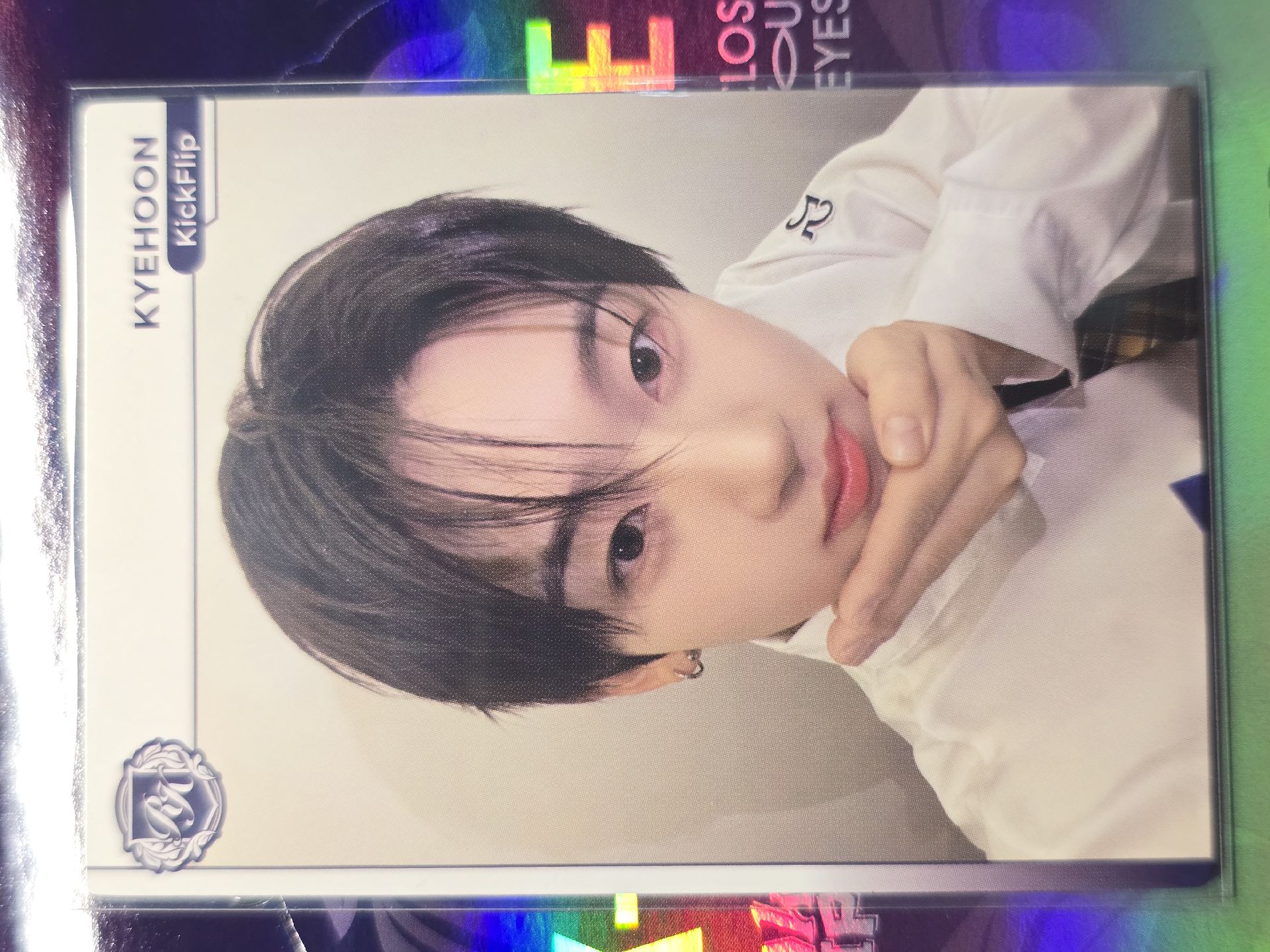 KickFlip TELECA KYEHOON 收藏卡