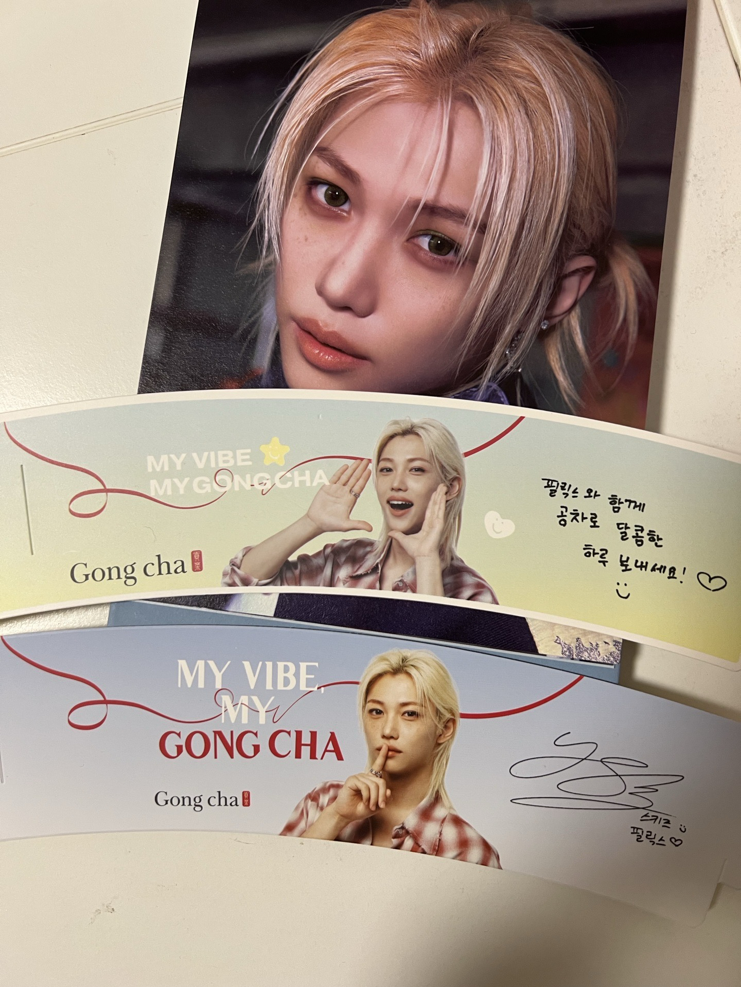 Felix台灣貢茶聯名杯套、胸章