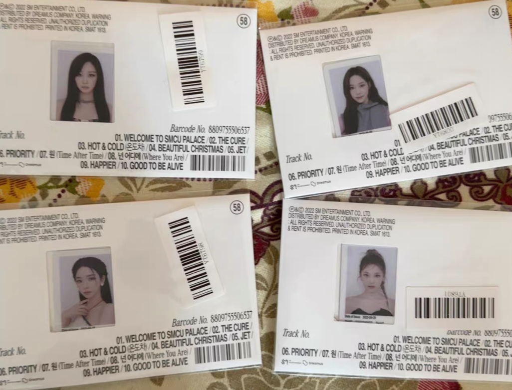 smcu id卡電子專 全新未拆 太妍冬柚寧吉