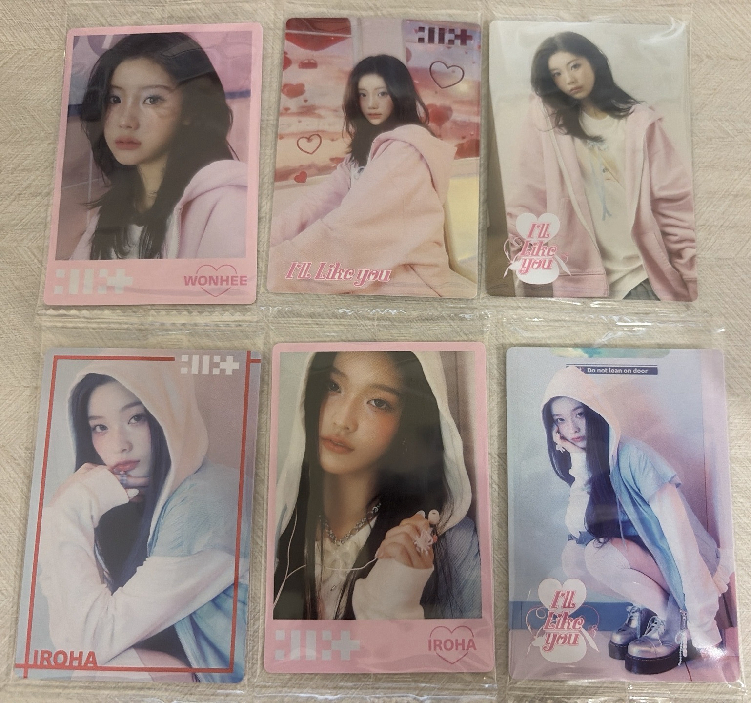 Illit 玧我 敏珠 萌花 沅禧 彩羽 貼紙卡 餅乾貼紙都 3張一組不拆賣