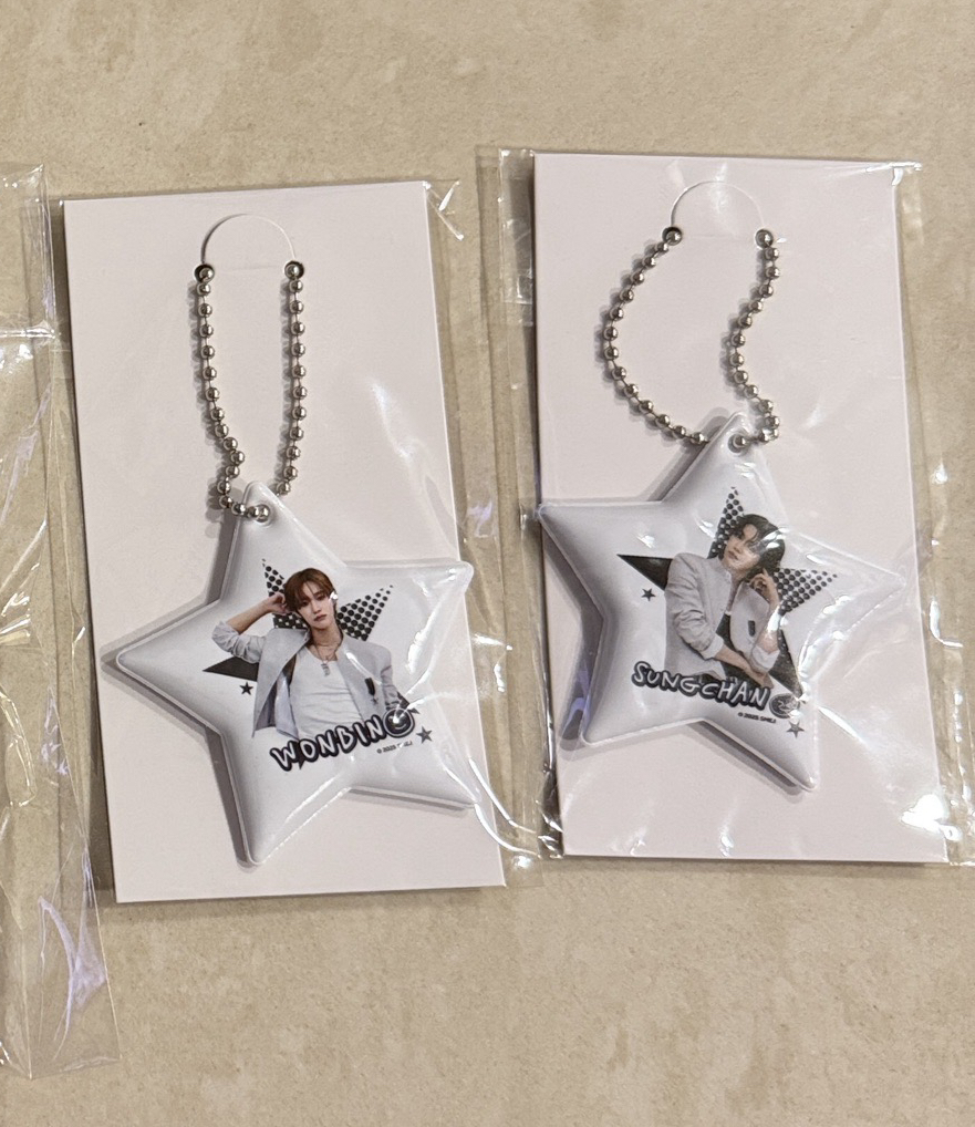 扭蛋燦+彬星星吊飾