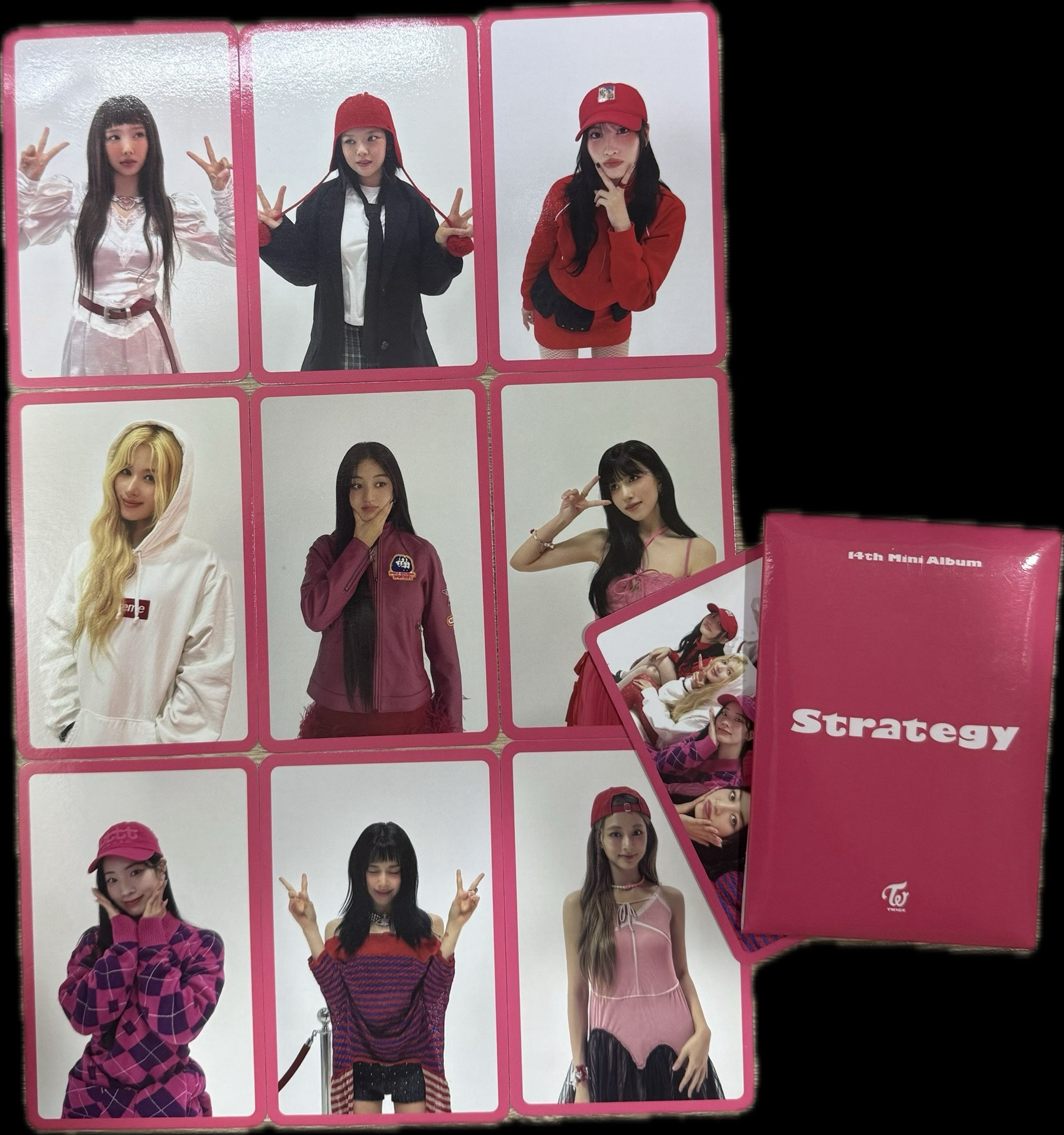 TWICE Strategy粉版空專&預購禮