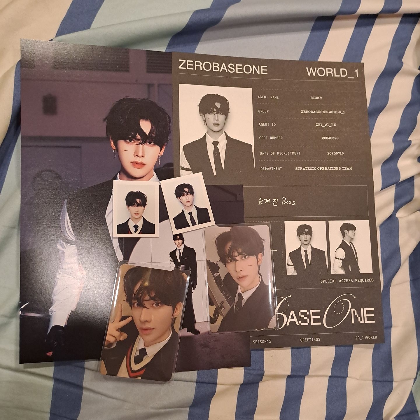 ZB1 2026年曆個人set含K4特典