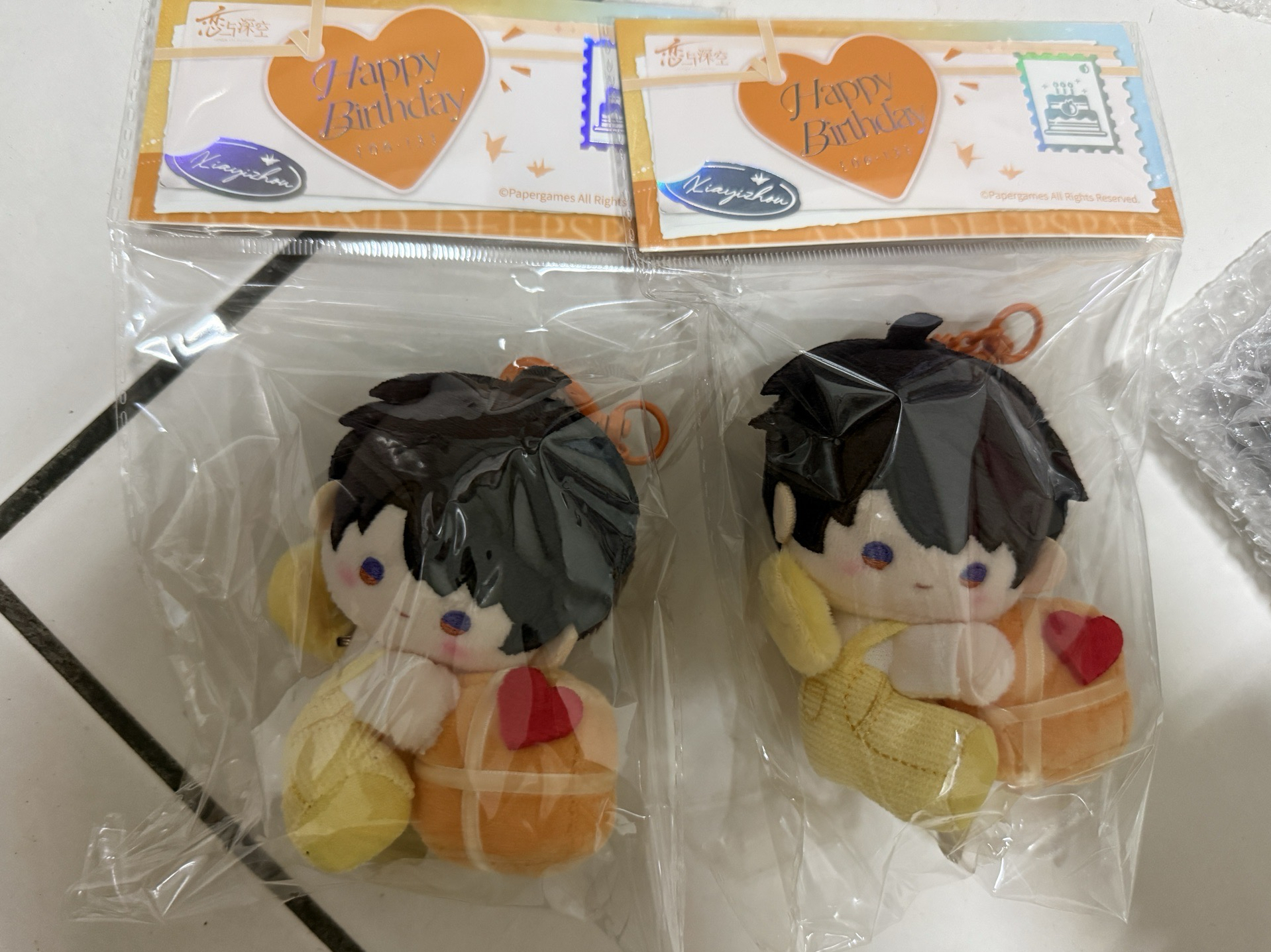 夏以晝生日娃+手寫信