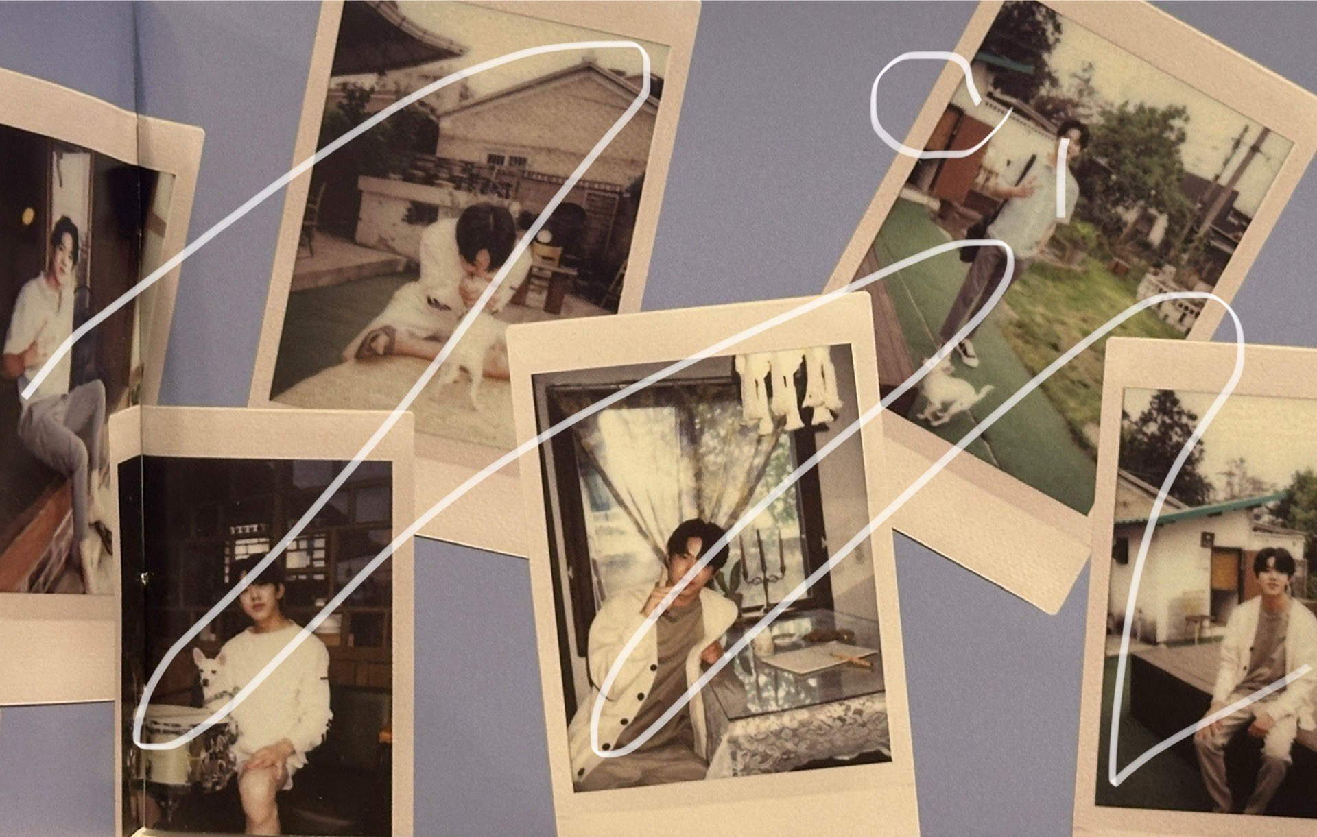 ［需綁二］Out of the blue 限定版 幕後花絮迷你寫真 送 手寫信