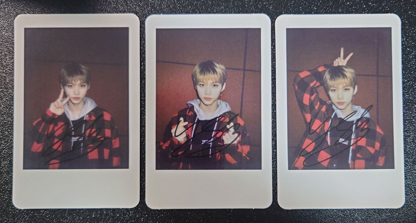 STRAY KIDS Felix 曼谷場周 拍立得