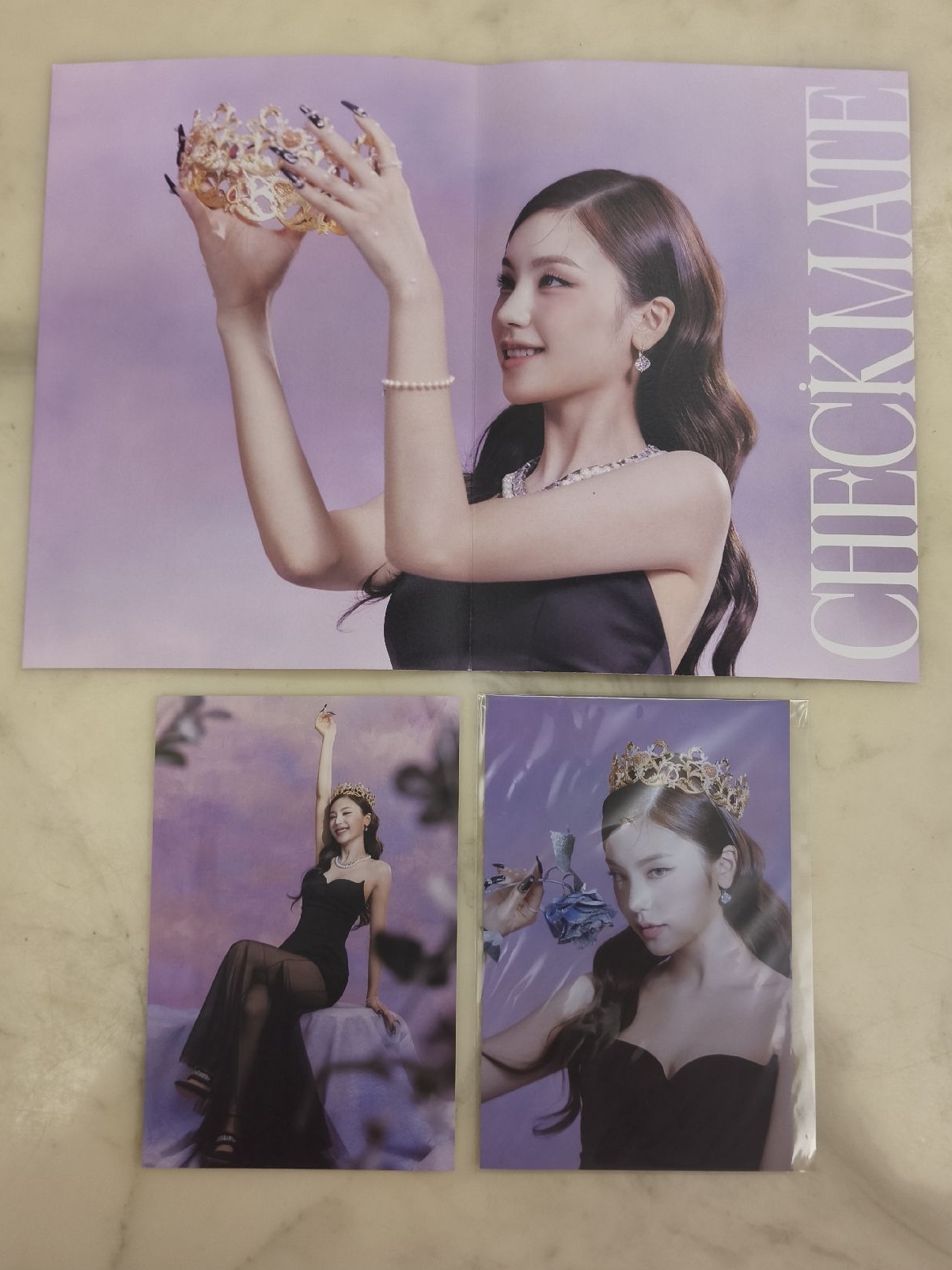 ITZY 👑 禮志 公主 特典 海報 預售禮，整圖100