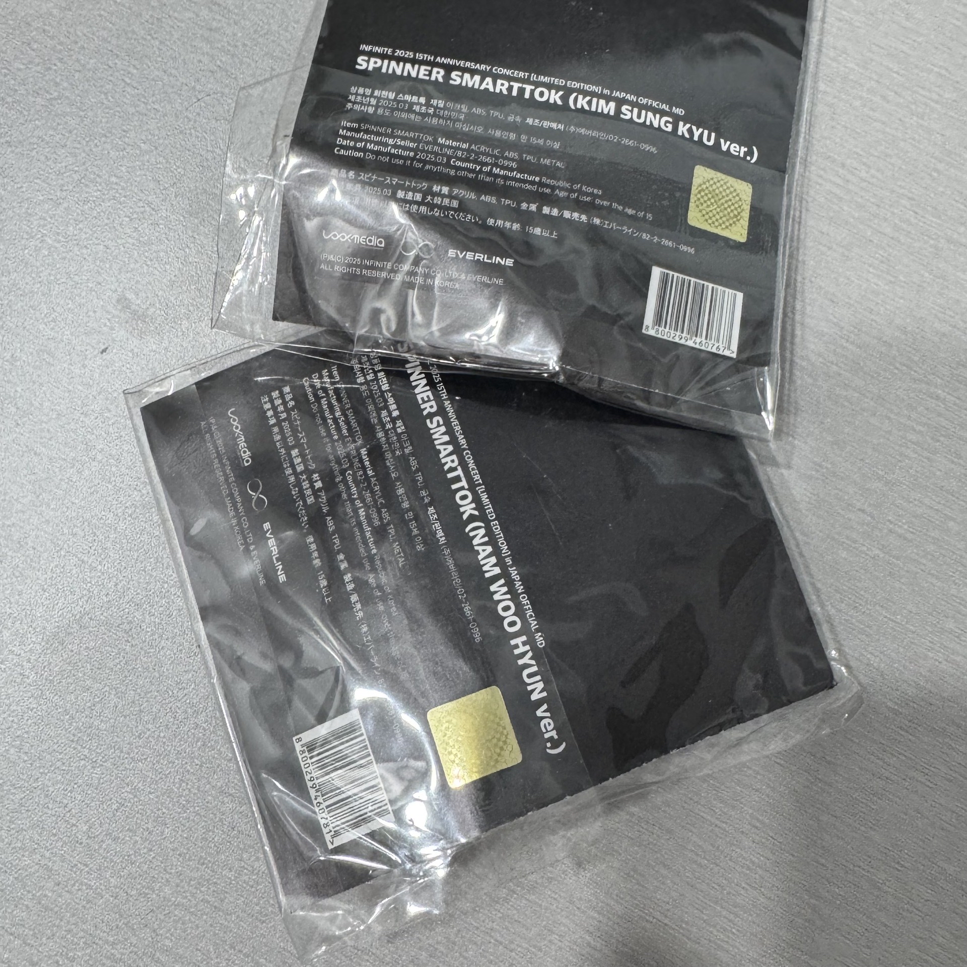 LIMITED EDITION in JAPAN 手機支架 INFINITE 聖圭 優鉉 日巡 15週年演唱會