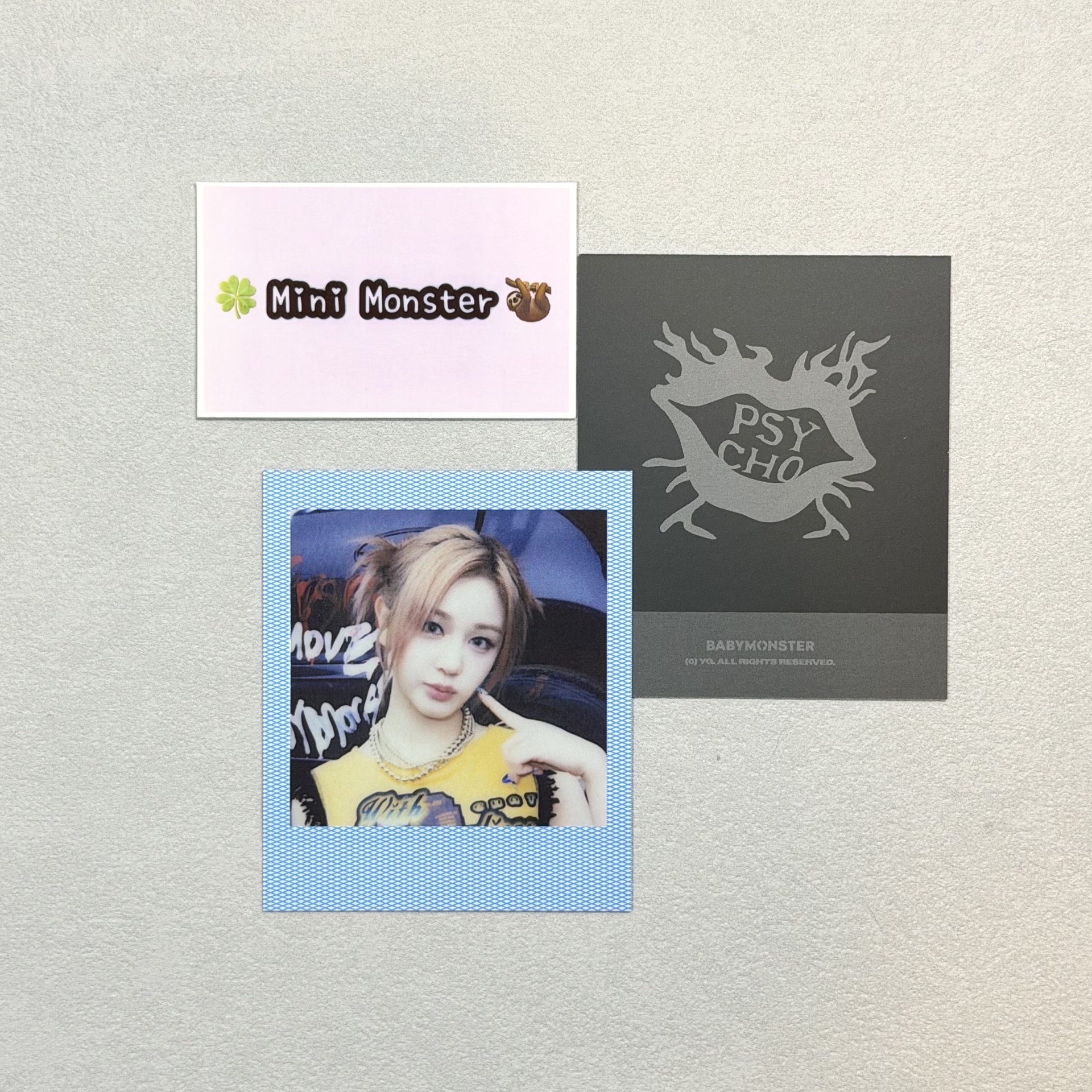 🍀Mini Monster🦥 韓國線下滿額拍立得塔