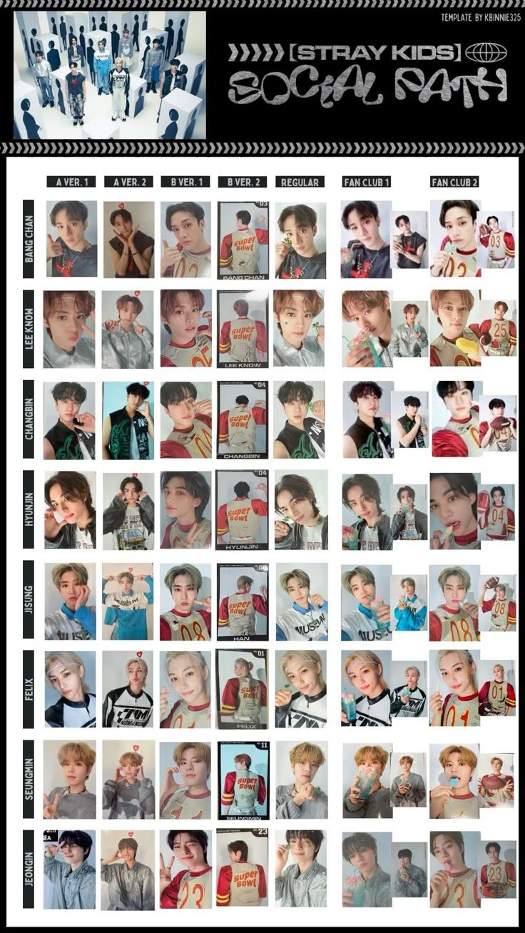 Social Path 專輯卡 通常盤 FC