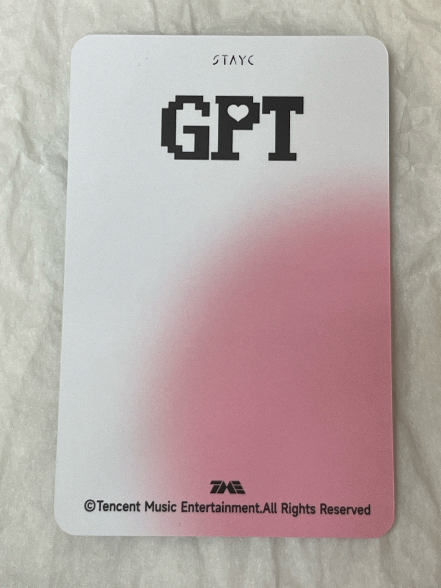 STAYC ISA GPT 星光卡 二星莎