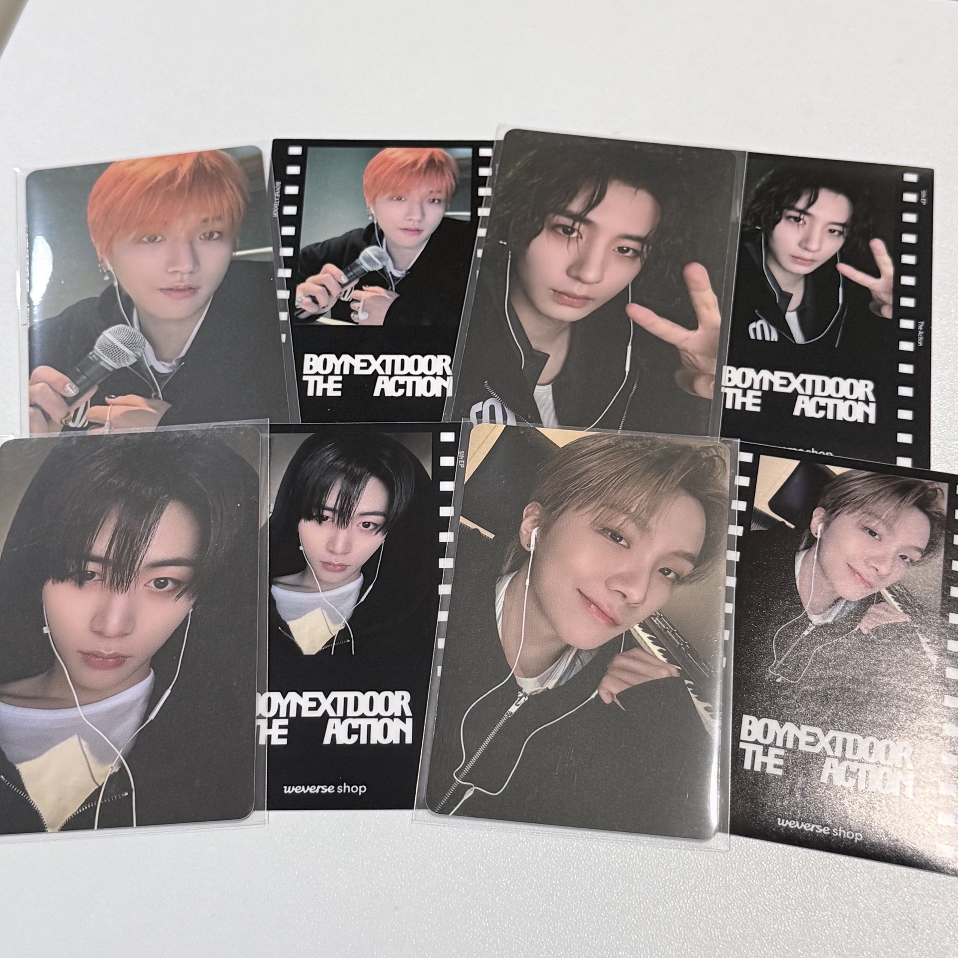 The Action WVS 單封特典卡含貼紙