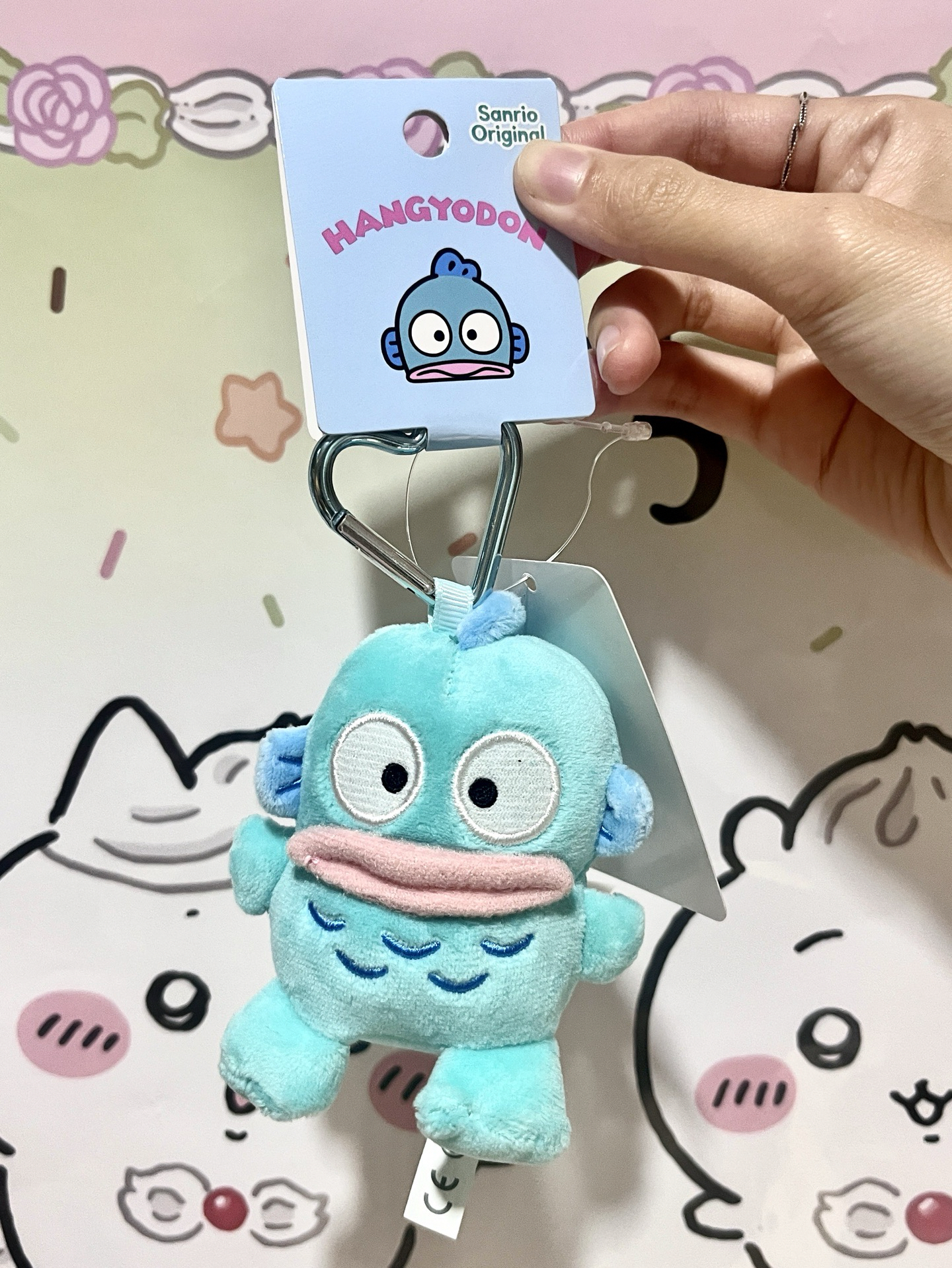 漢頓愛心釦吊飾