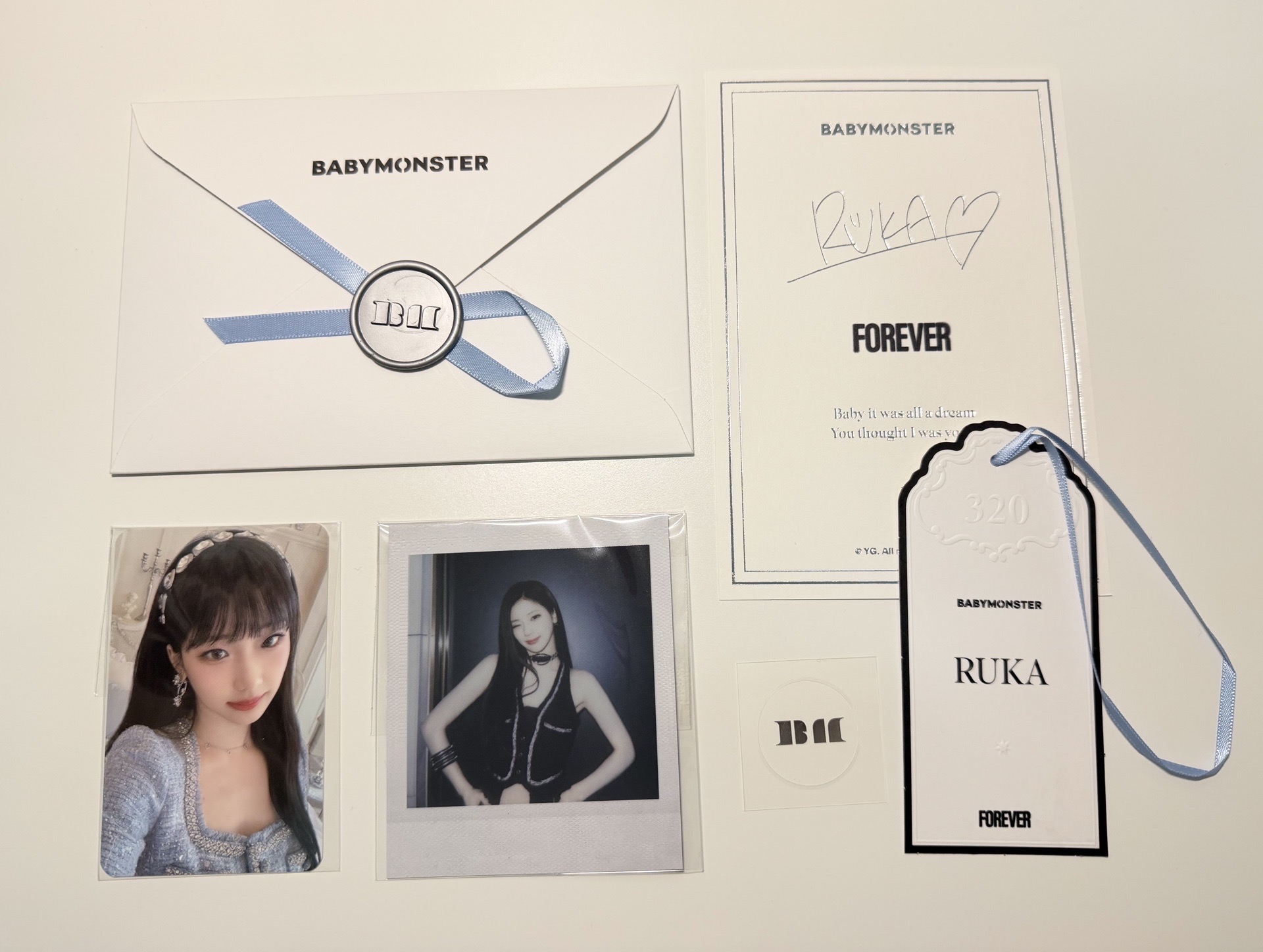 Forever 信封露 公主露 ruka 信封組 小卡 拍立得