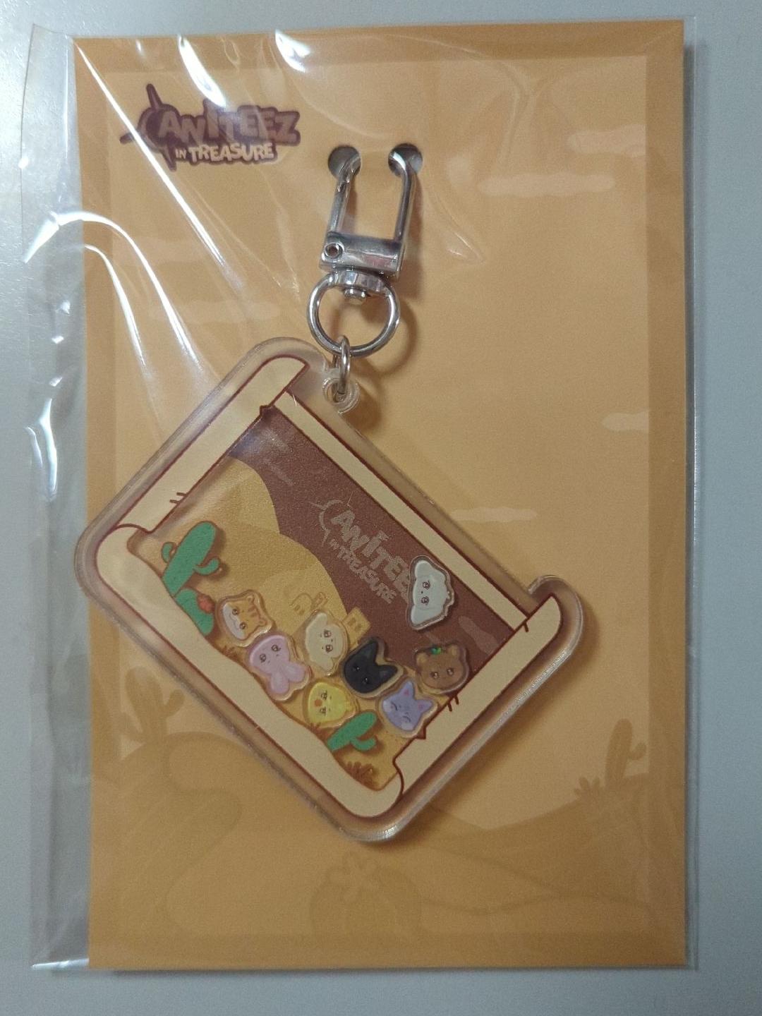 aniteez in treasure 搖搖樂鑰匙圈