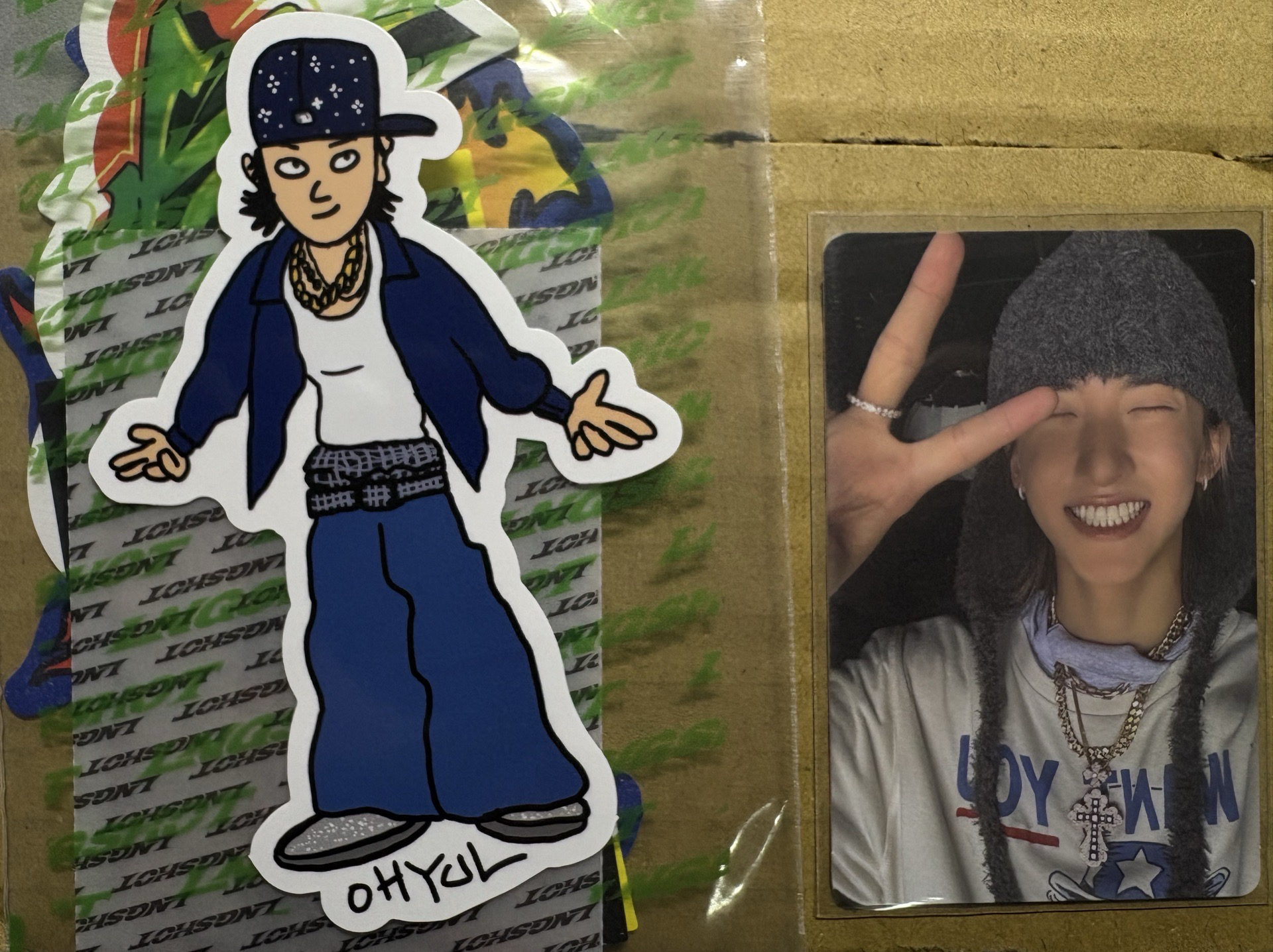 雜誌專專卡+貼紙組