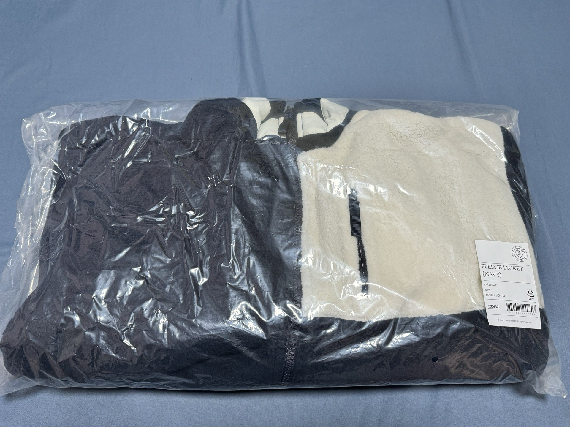 IU THE PRESENT II 外套-海軍藍